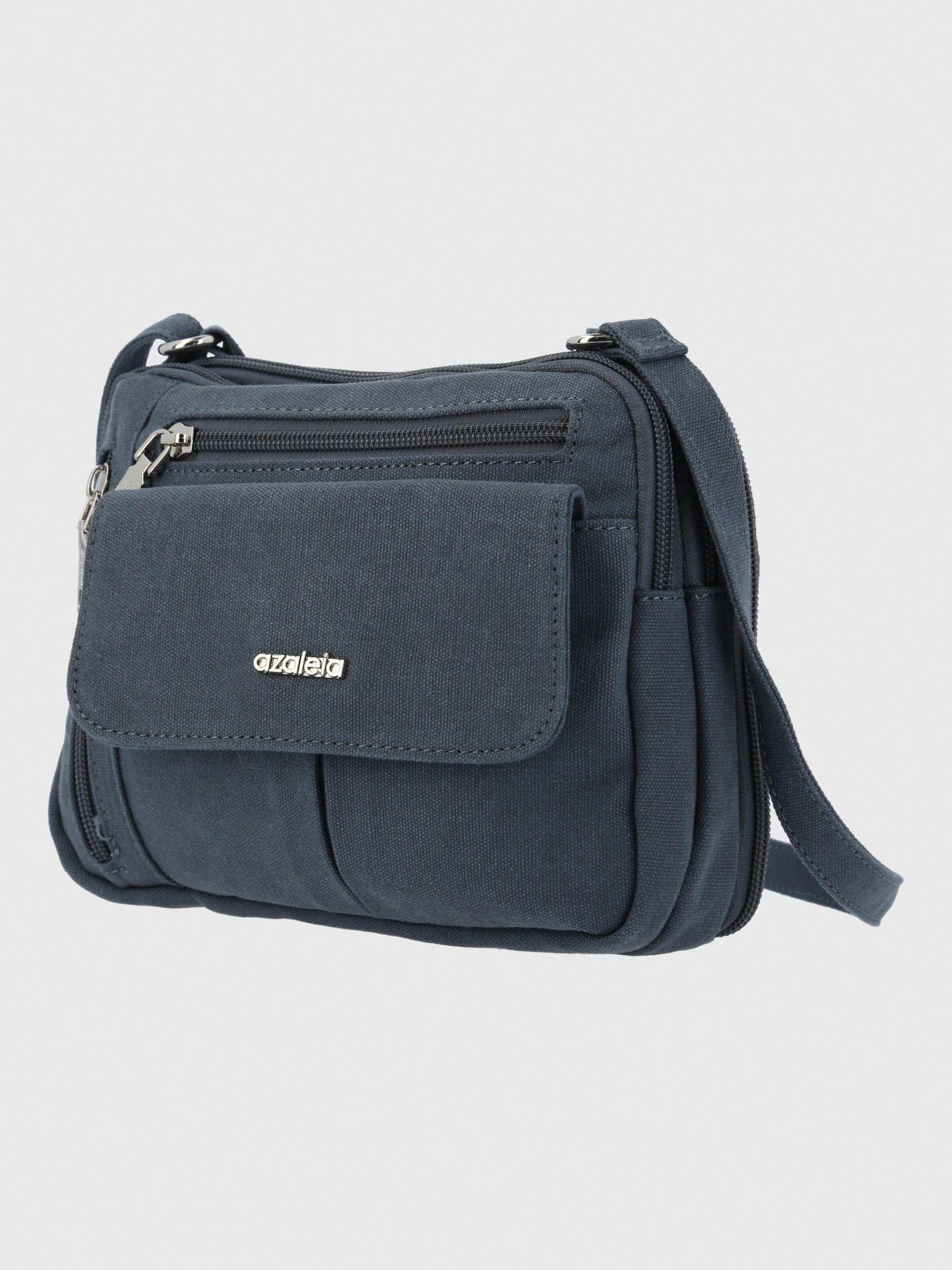 Cartera Mujer Beppo Cross Azul-1