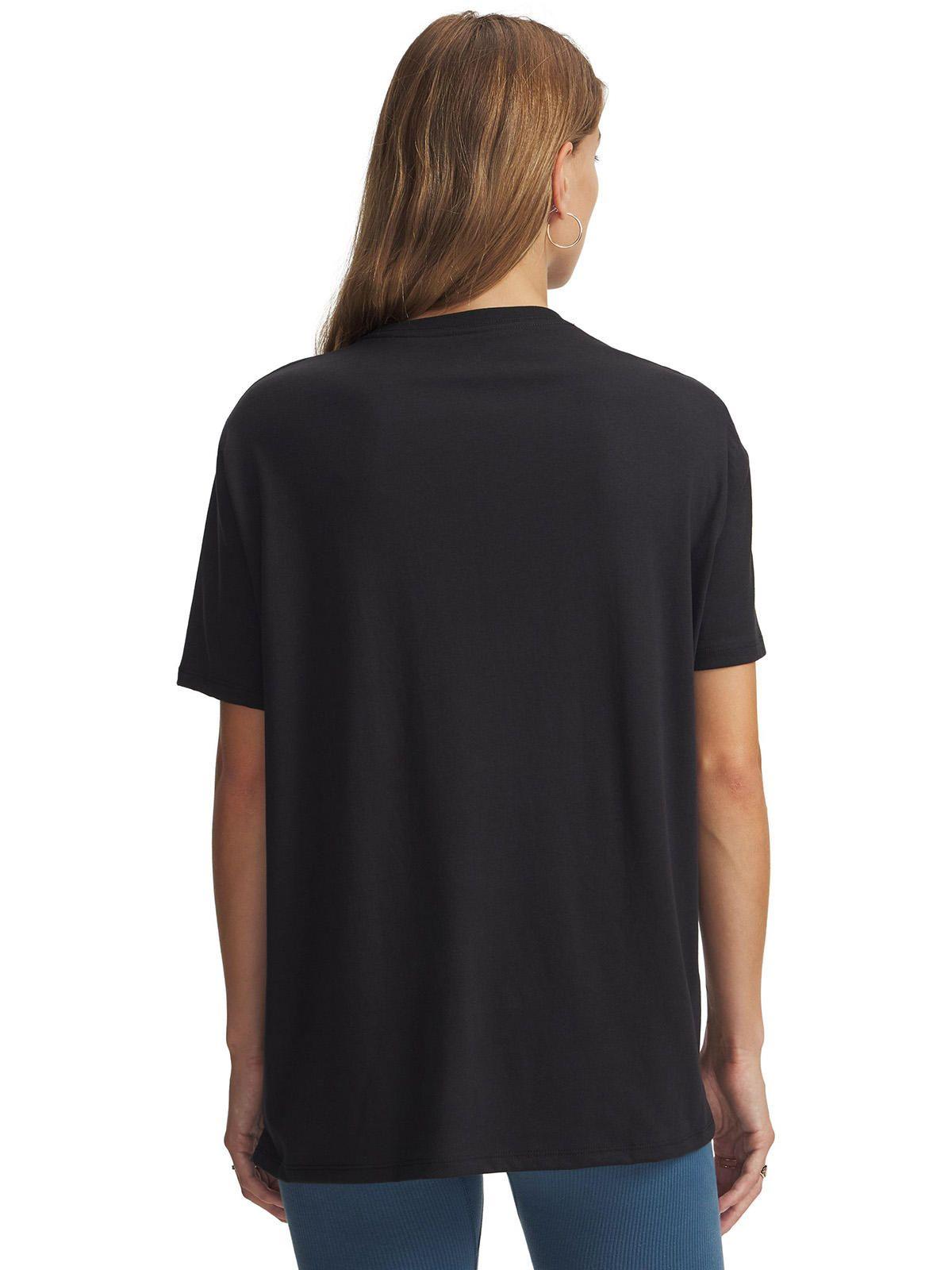 Polera M/C Mujer Rival Oversized Campus Polera Negro-1