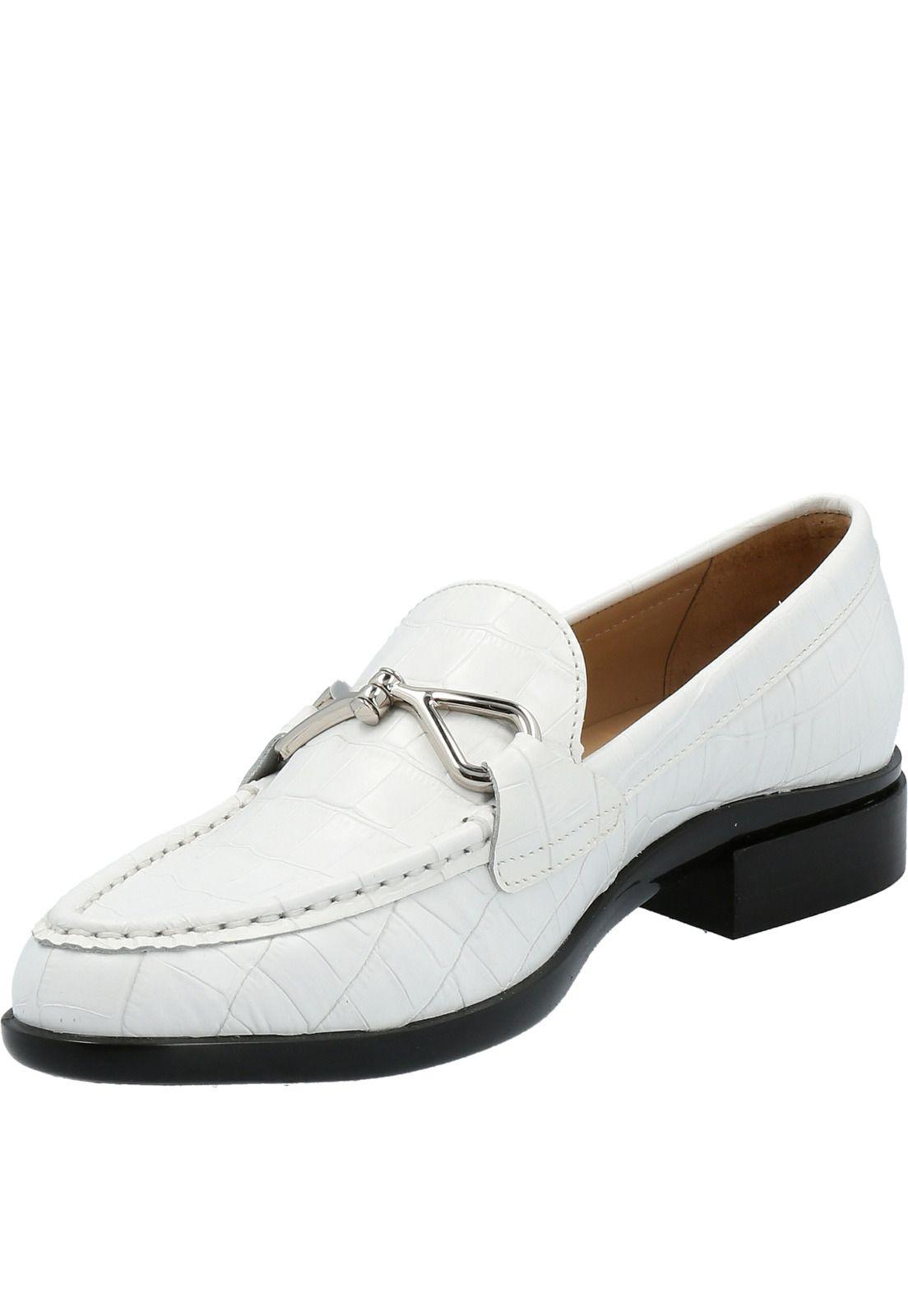 Zapato Cuero Mujer Tidal Blanco-3