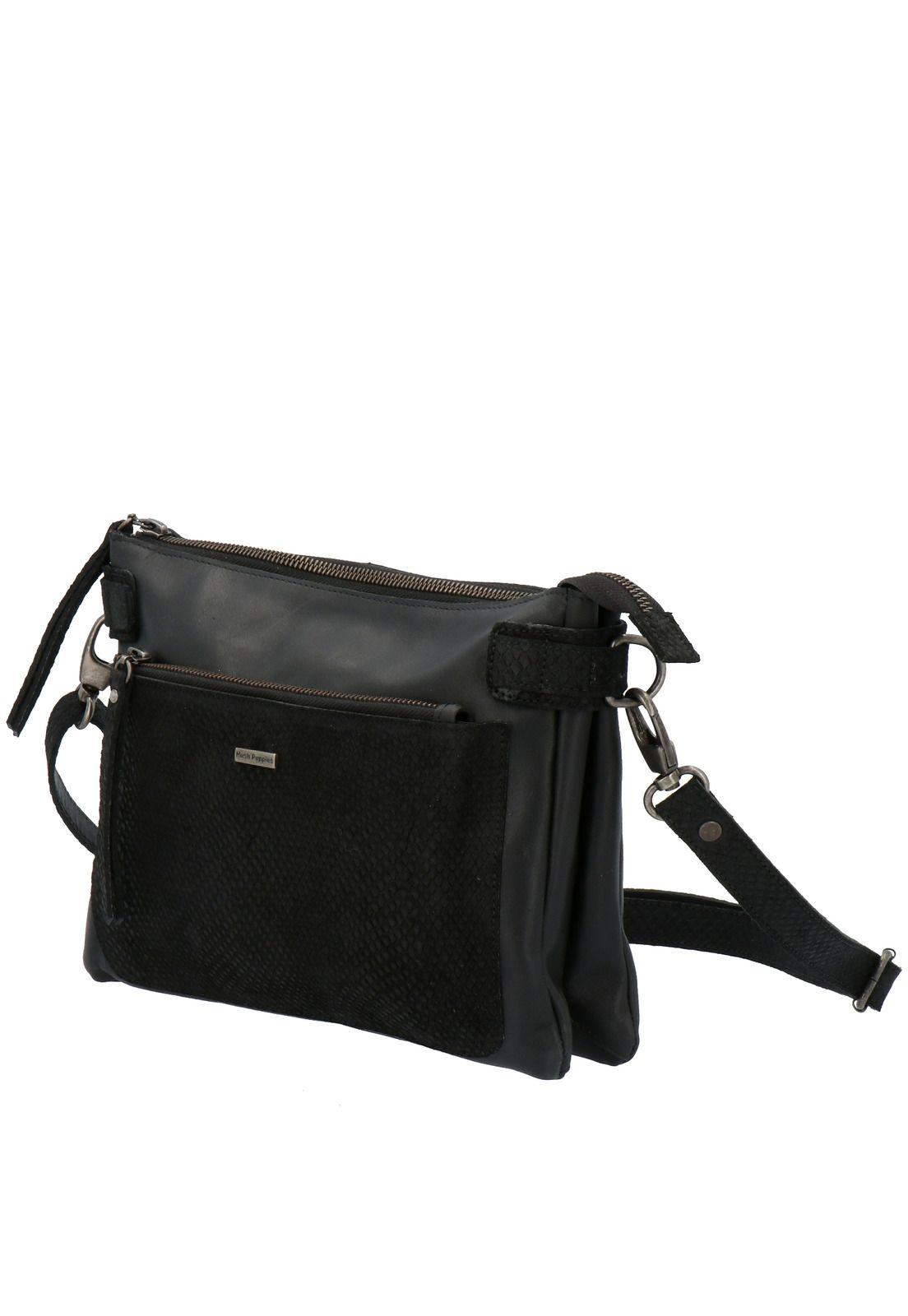 Cartera Cuero Rubi Cross Negro Mujer-1
