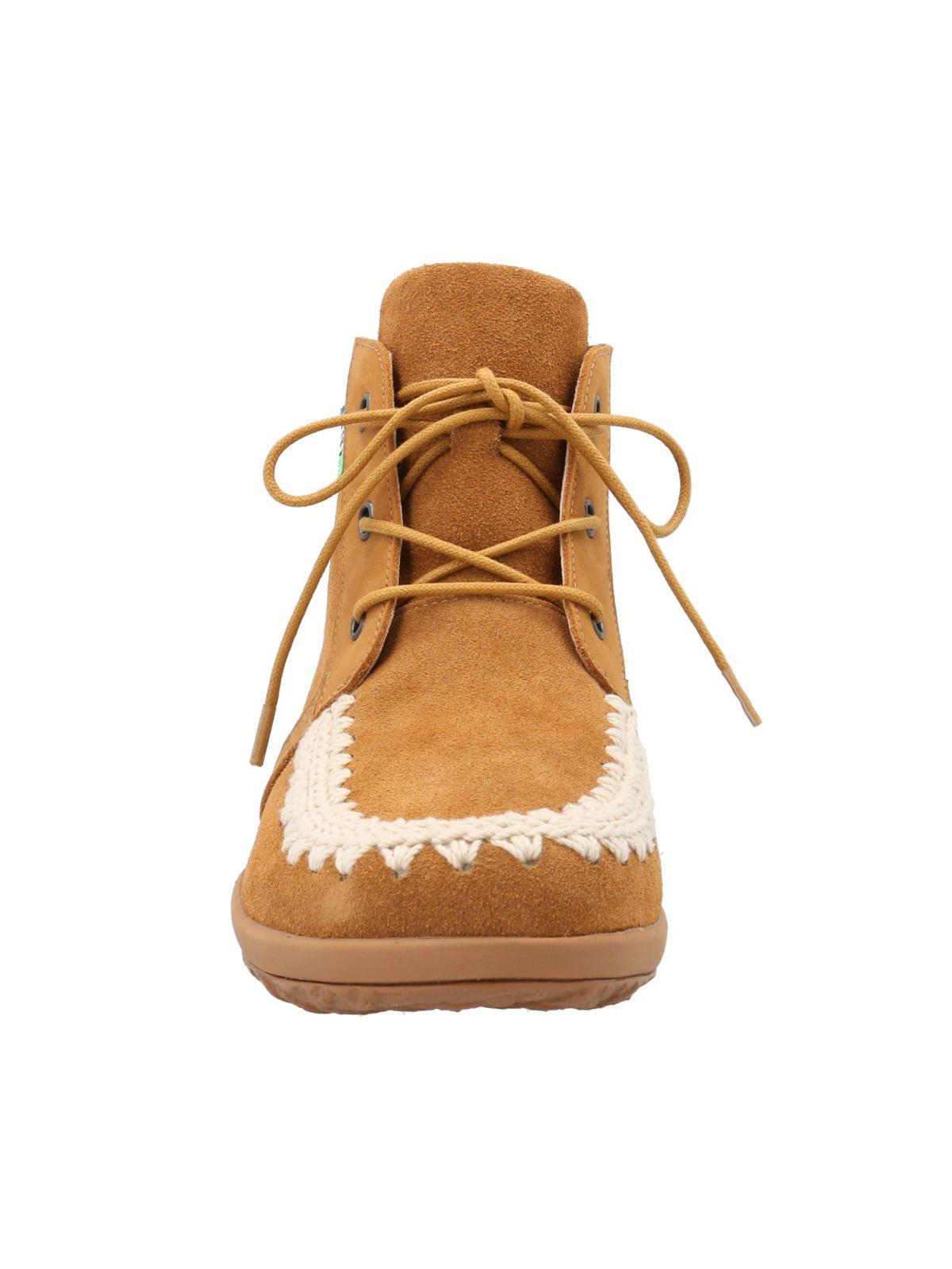 Botín Cuero Mujer Setty Café-3