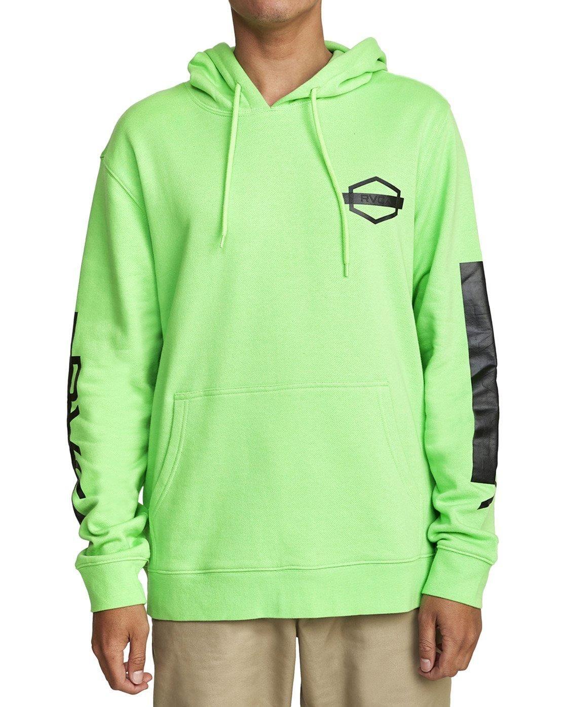 Poleron Hombre Redacted Hoodie Verde-0