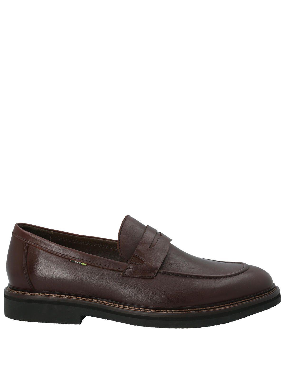 Zapato Cuero Hombre Spandau Café-0