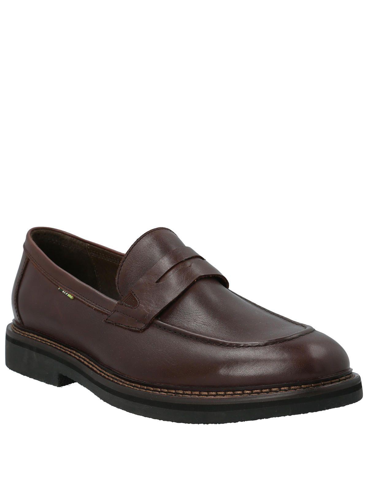 Zapato Cuero Hombre Spandau Café-1
