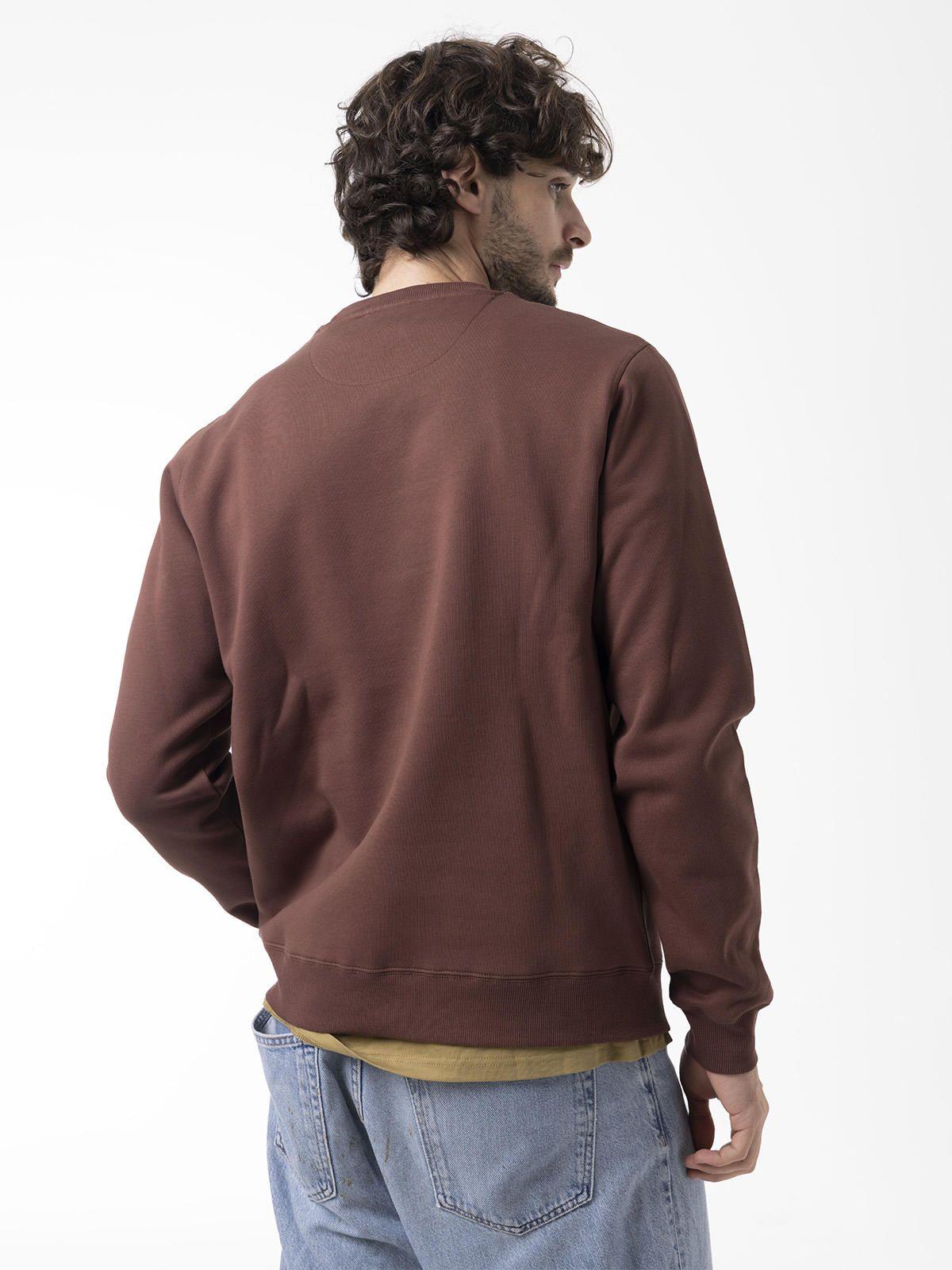 Polerón Hombre Urban Essential Crewneck Café-5