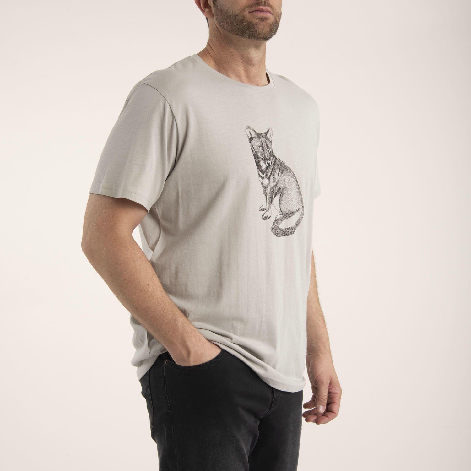 Polera Hombre Algodón Organic Gris-2