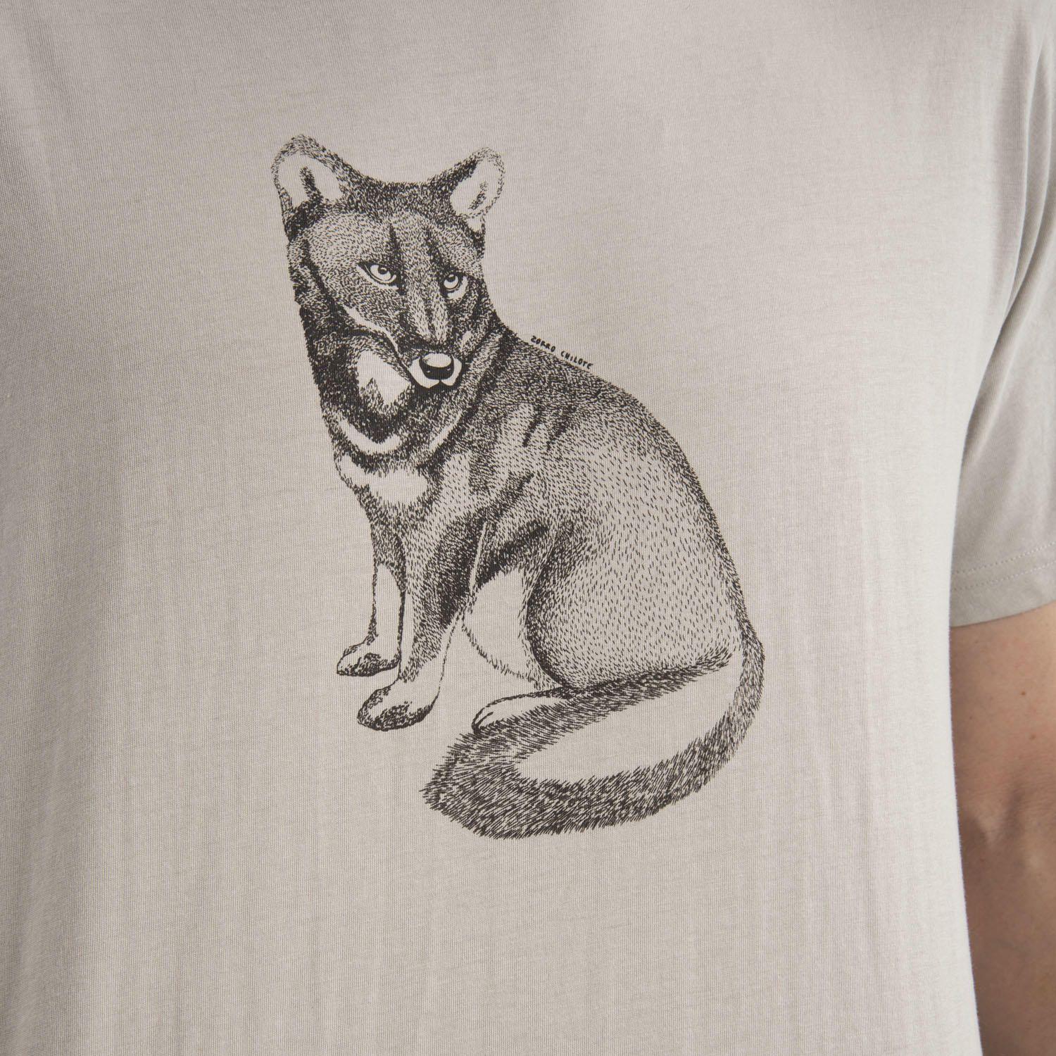 Polera Hombre Algodón Organic Gris-4