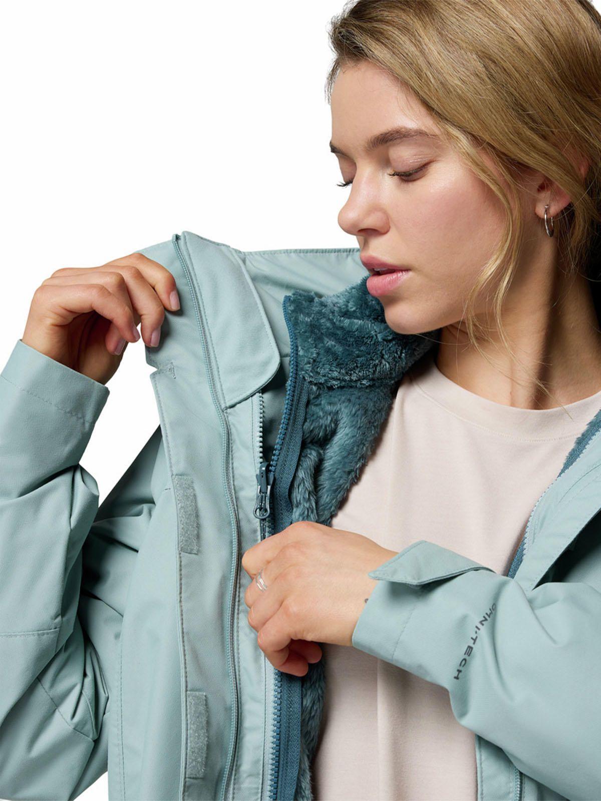 Parka Mujer Bugaboo III Celeste-3