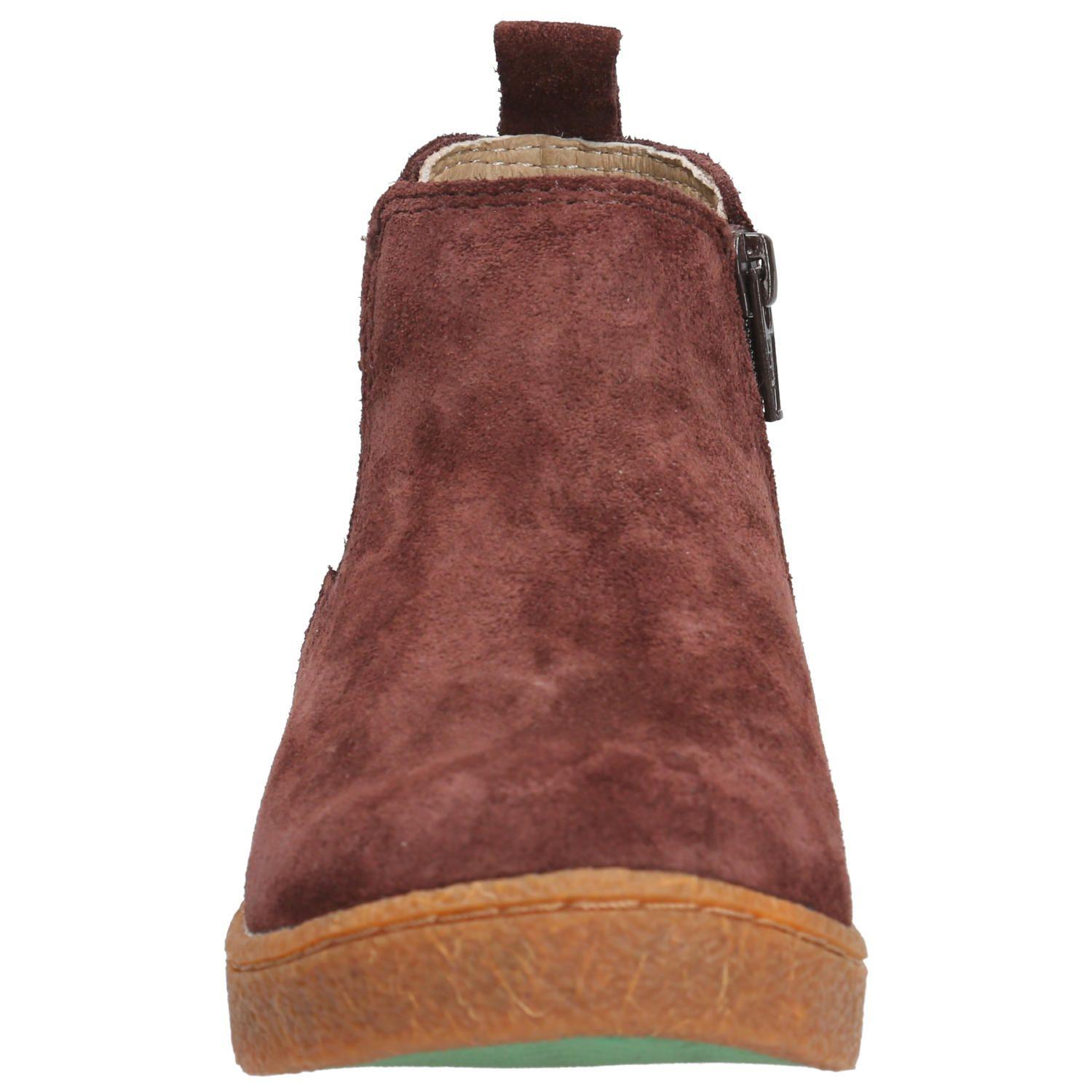 Botín Cuero Niño Piombino Café-5