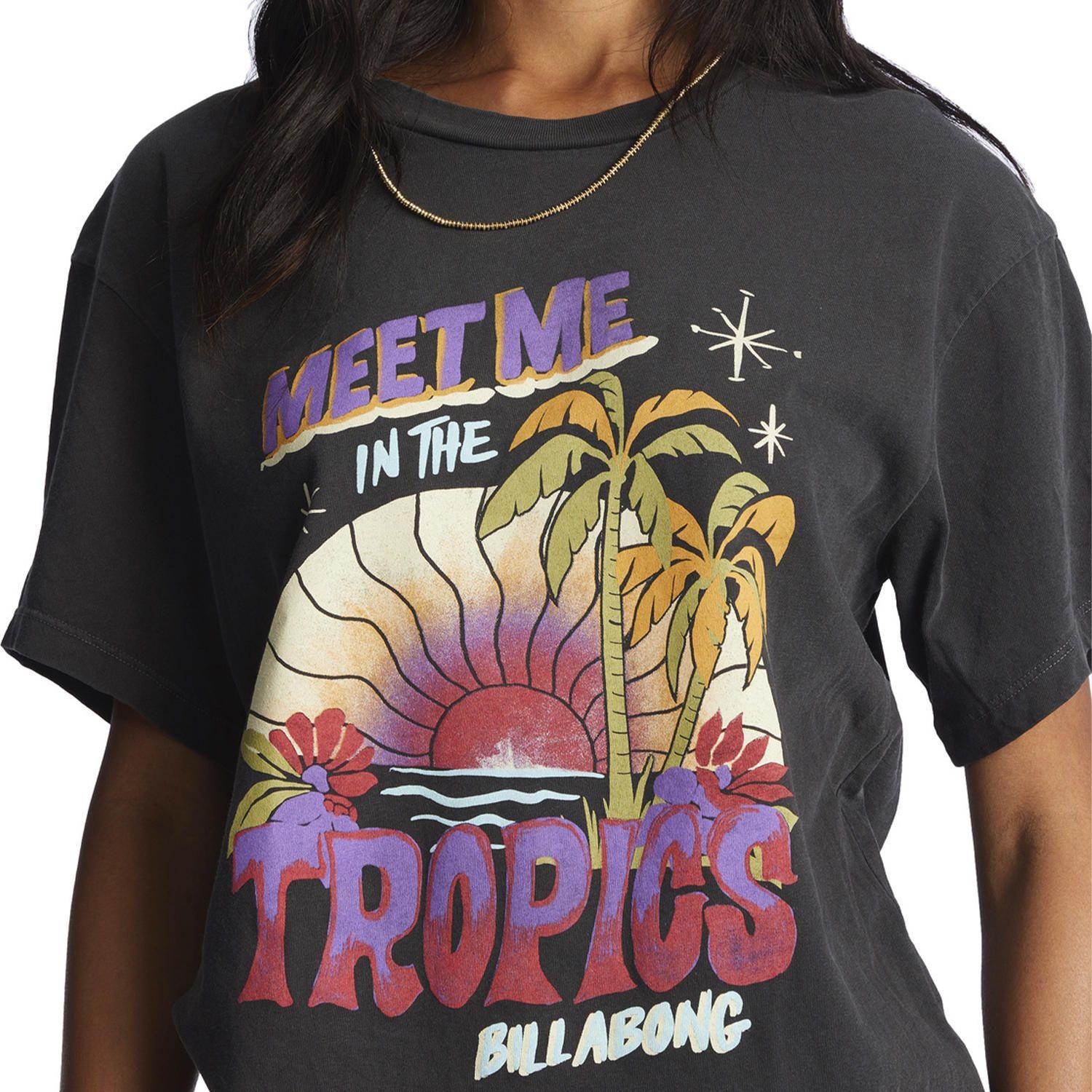 Polera M/C Mujer Meet Me In The Negro-4