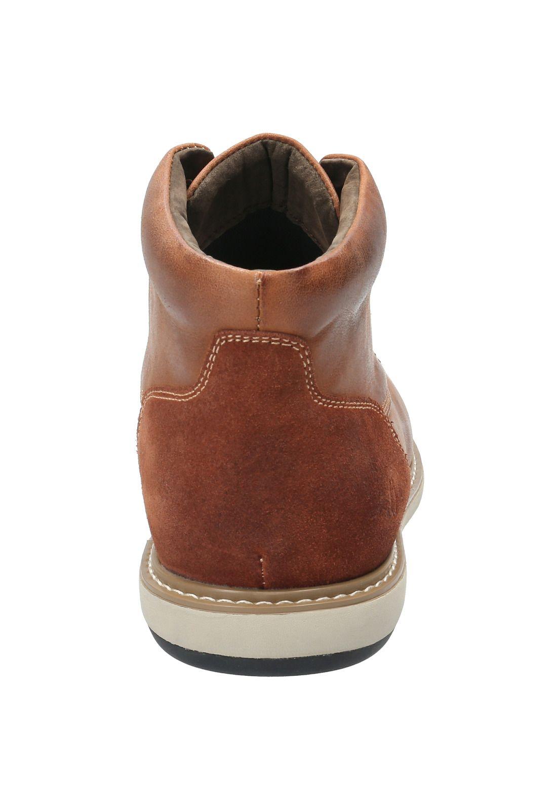 Botin Cuero Hombre Colin Café-6
