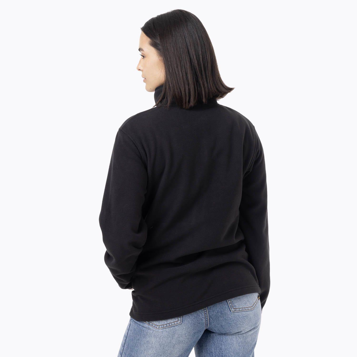 Polar Mujer Deches Snap Microfleece  Negro-8