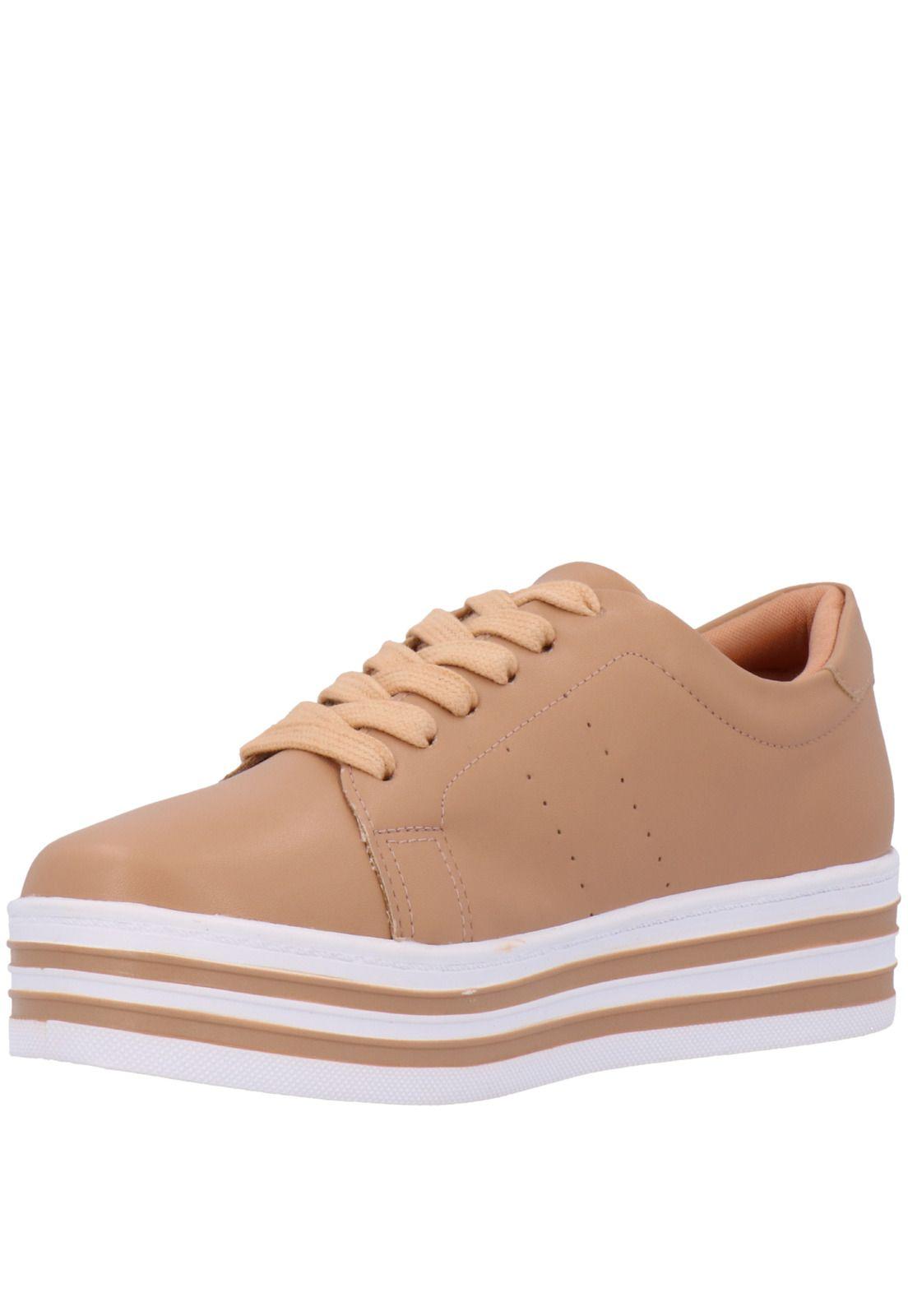 Zapatilla Coni Beige Mujer-3