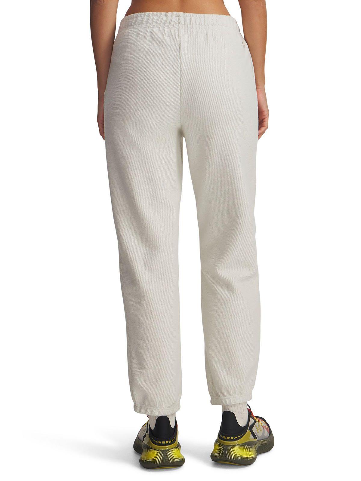 Pantalón Buzo Lifestyle para Mujer Icon Fleece Blanco-1