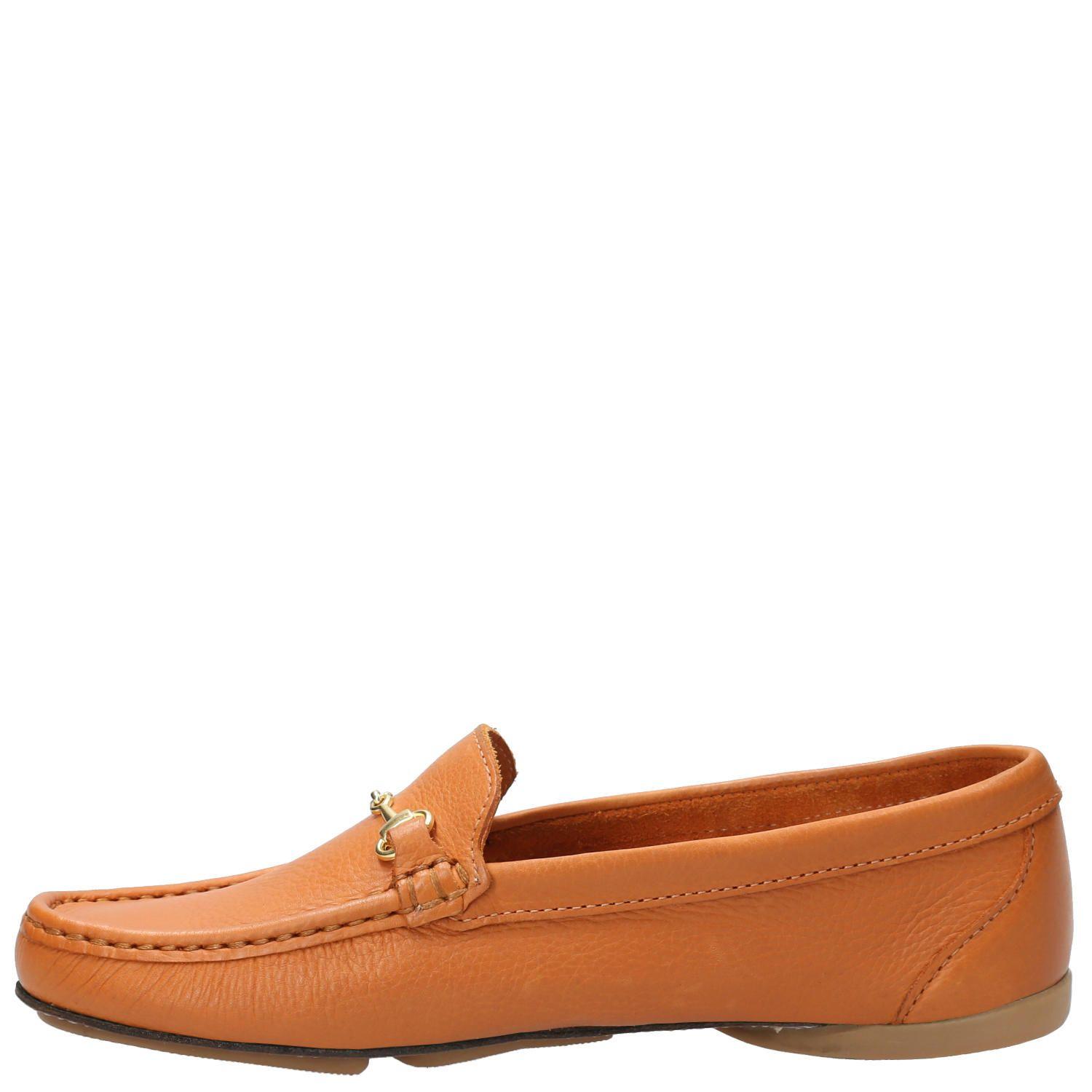 Mocasín Mujer Lia Café Claro-4