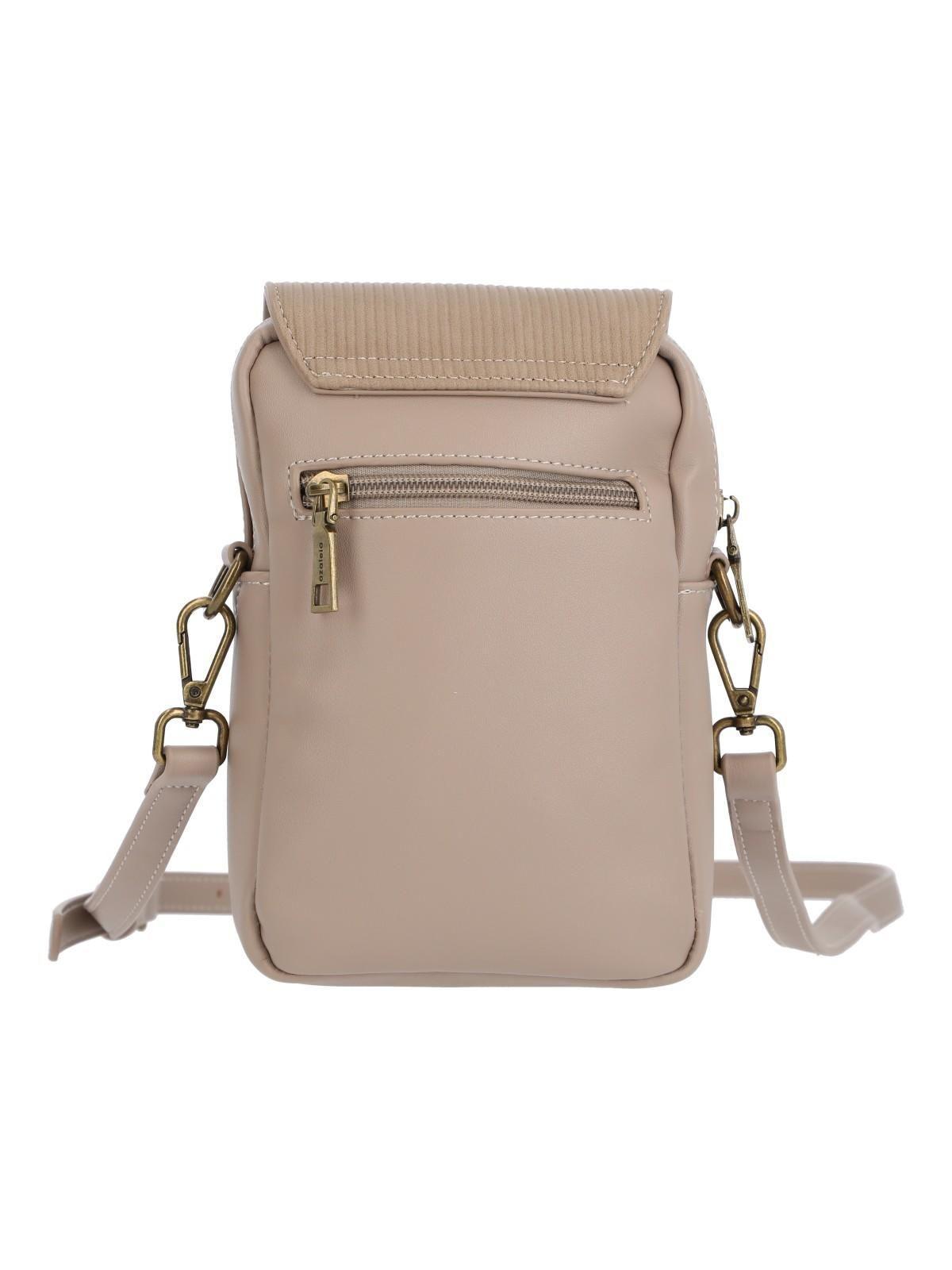 Cartera Mujer Vittoria Cross Café-3