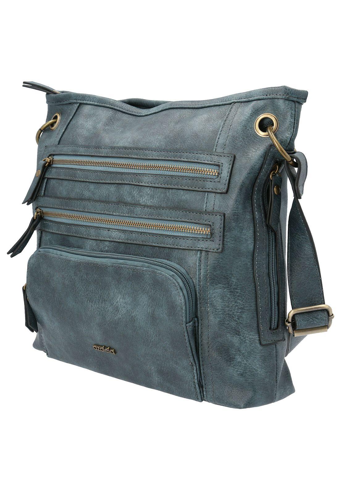 Cartera Mujer Grazia Cross Azul-1