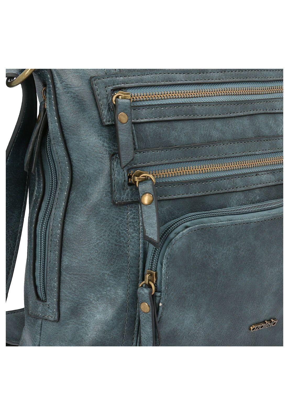 Cartera Mujer Grazia Cross Azul-3