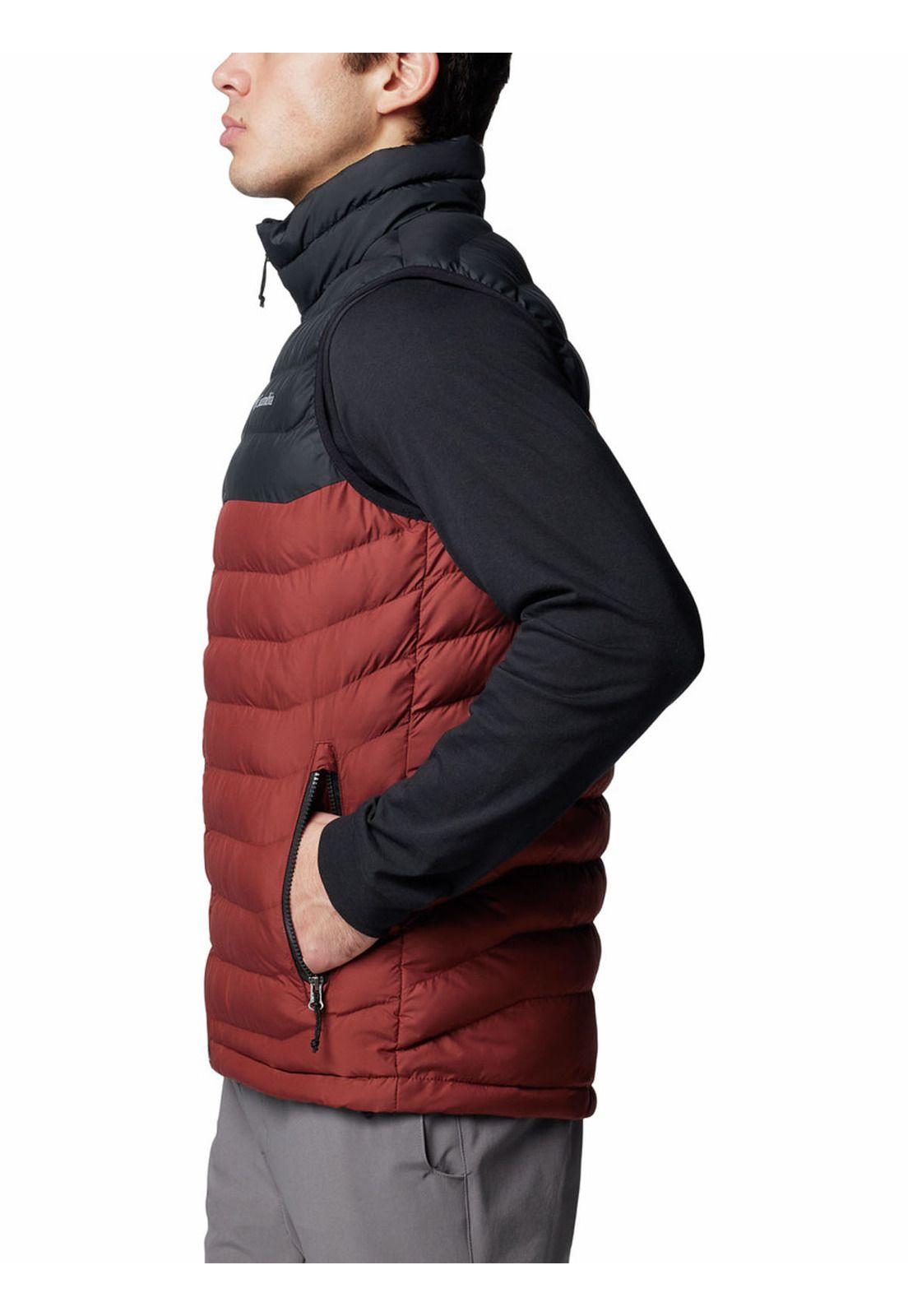 Parka Sin Mangas Hombre Powder Lite Ii Rojo-1