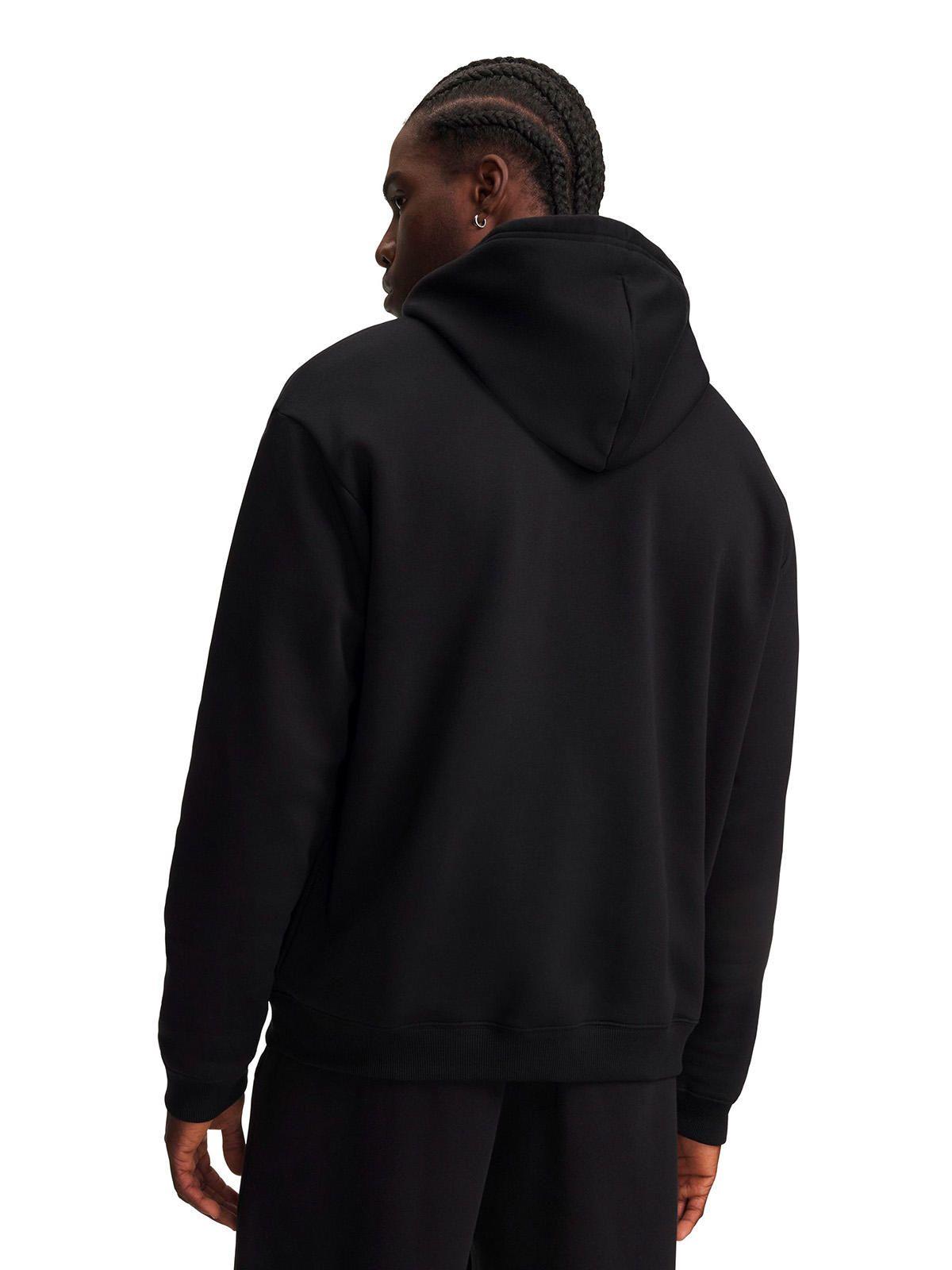 Poleron Rival Fleece negro Hombre-1