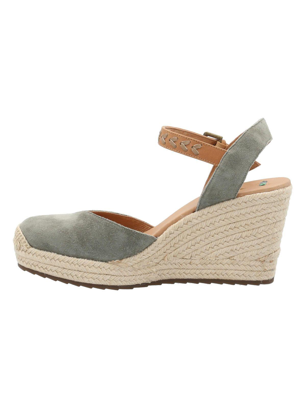 Alpargata Cuero Mujer Lis Verde -4