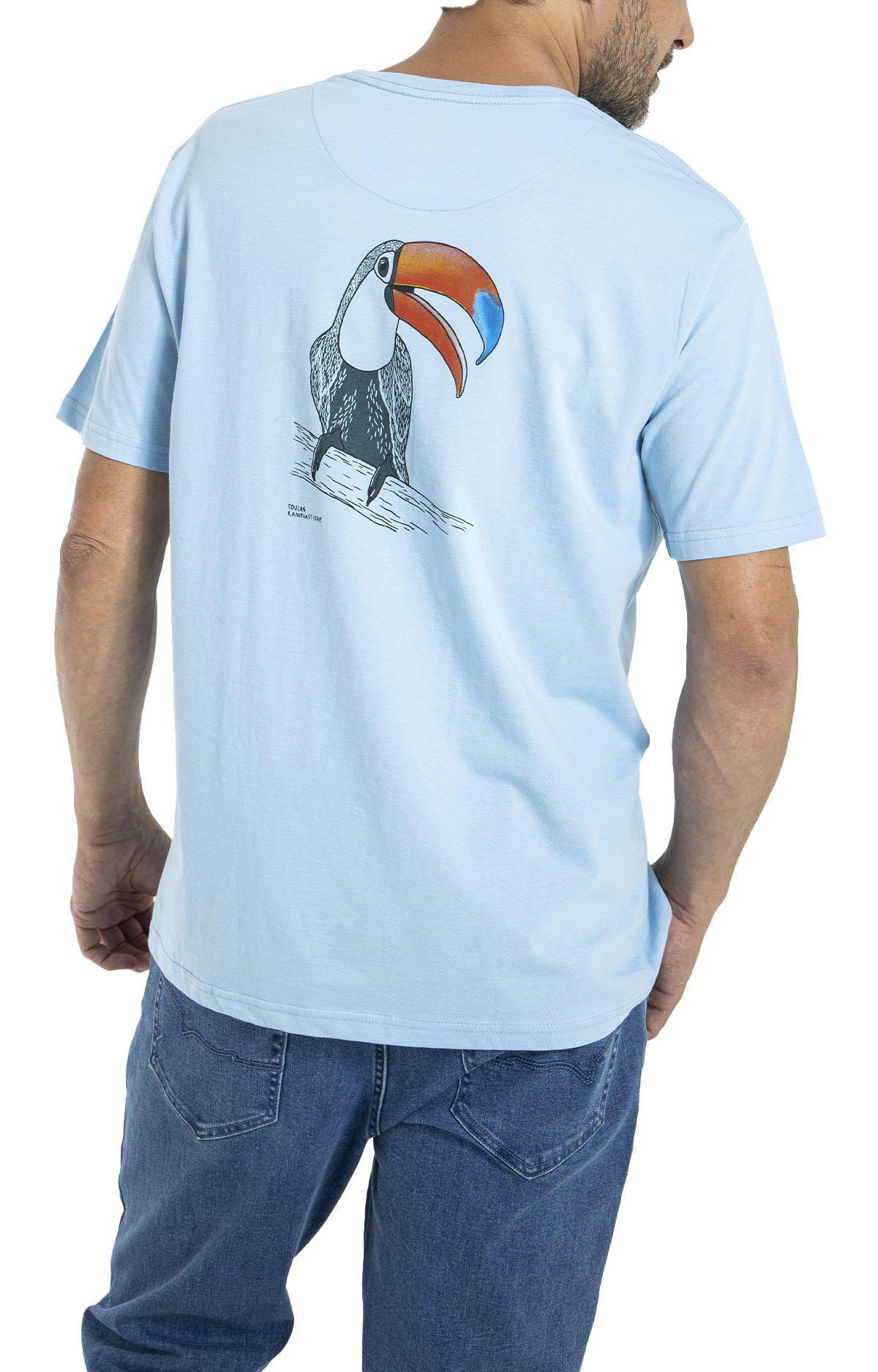 Polera Algodón Orgánico Hombre Multicolor-5