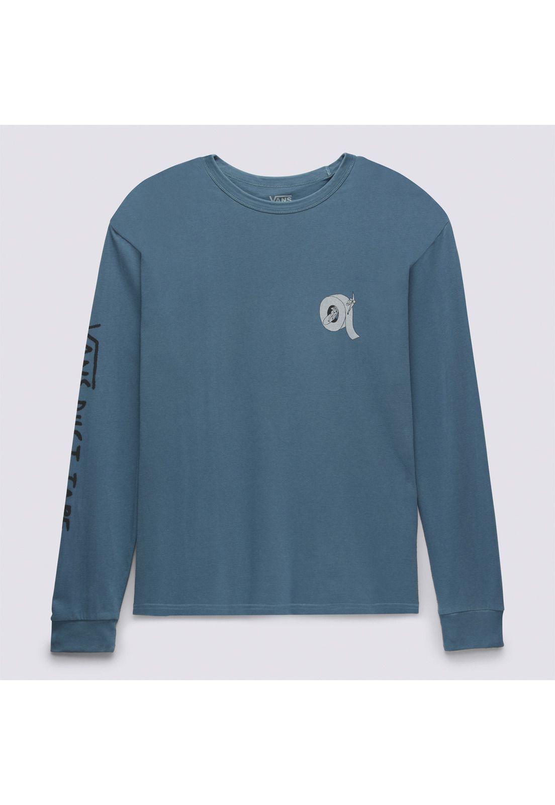 Polera Manga Larga Dti Logo Ls Tee Ii Azul Unisex-7