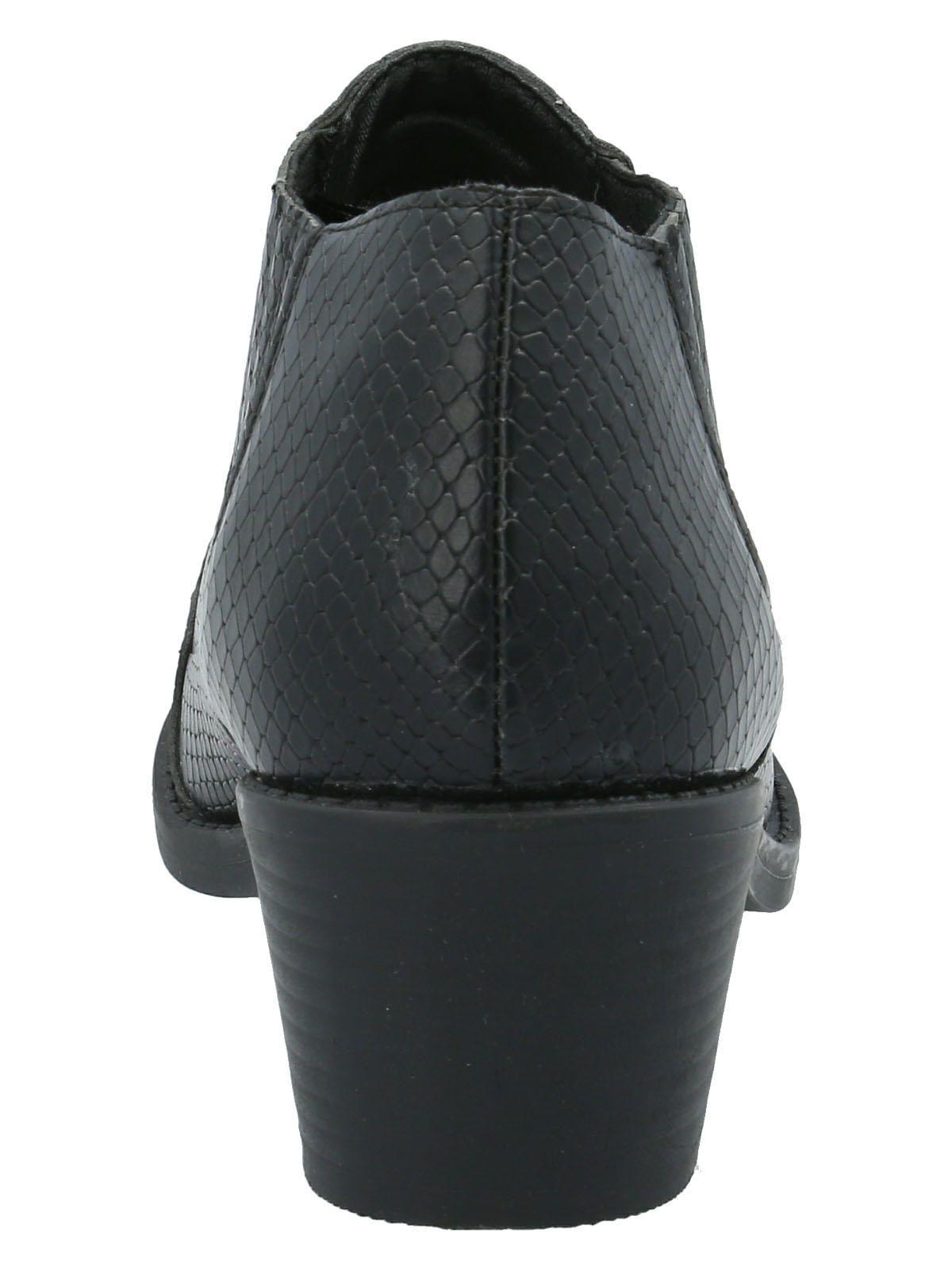 Botín Mujer Joale Negro-6