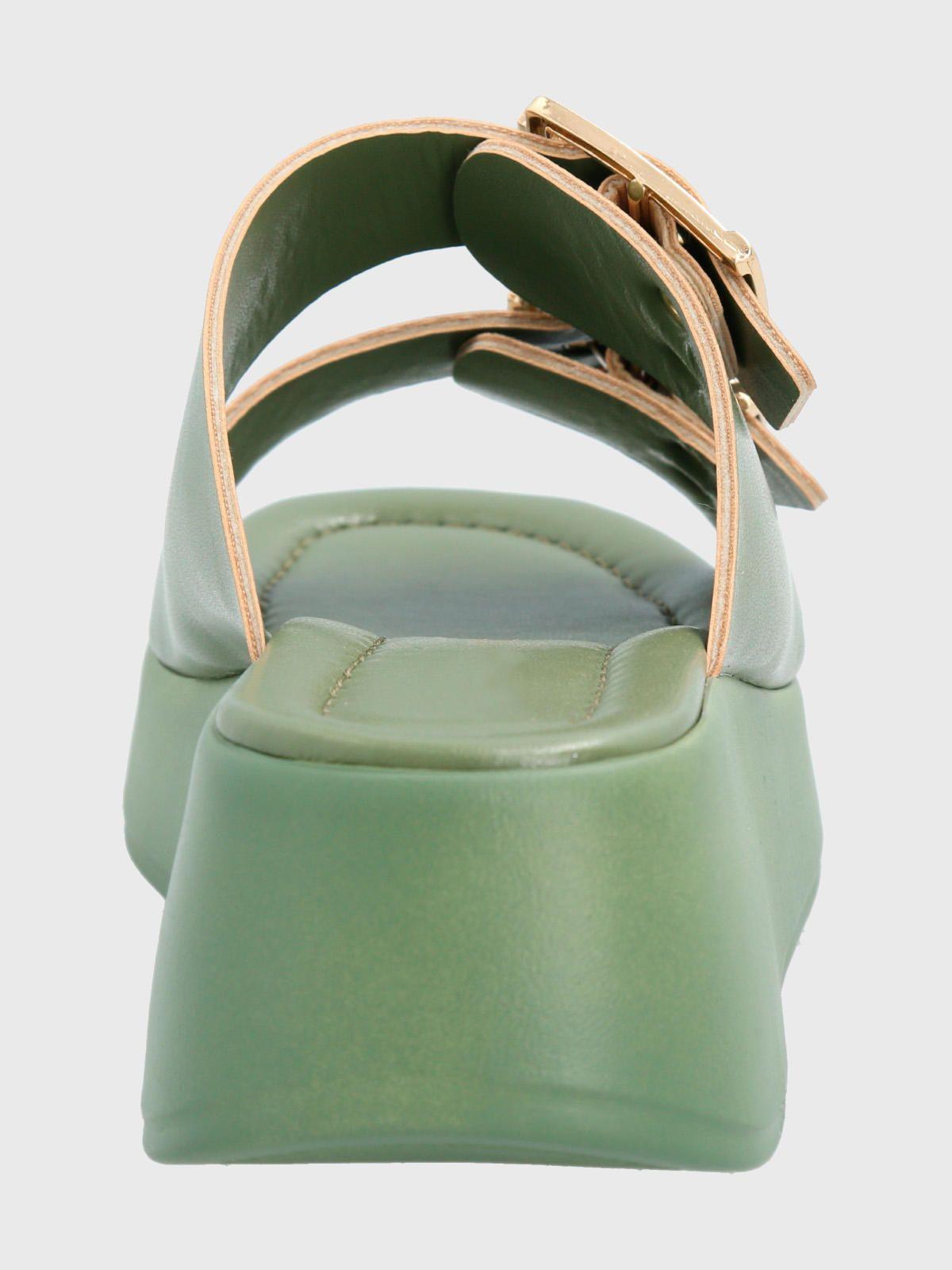 Sandalia Verde Mujer Carlotta -5