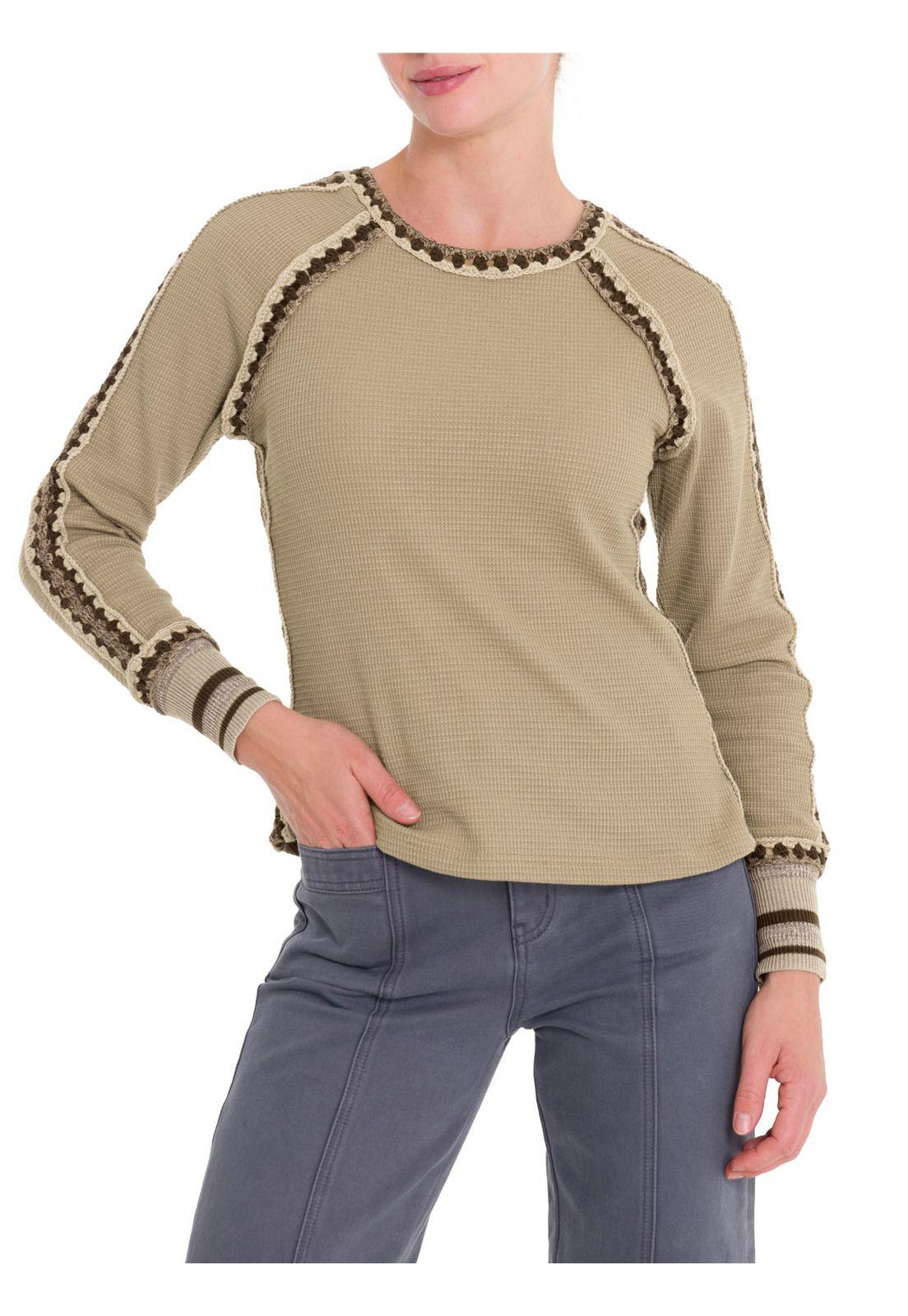 Polera Algodón Orgánico Mujer Maroma Verde-4