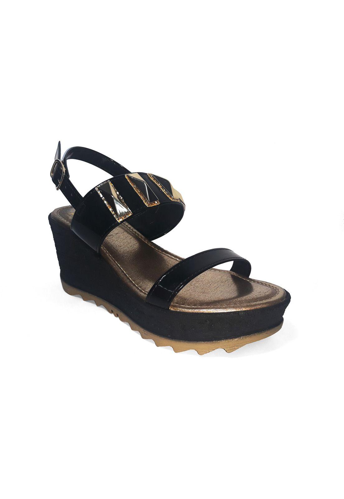 Sandalia Bars Negro-0