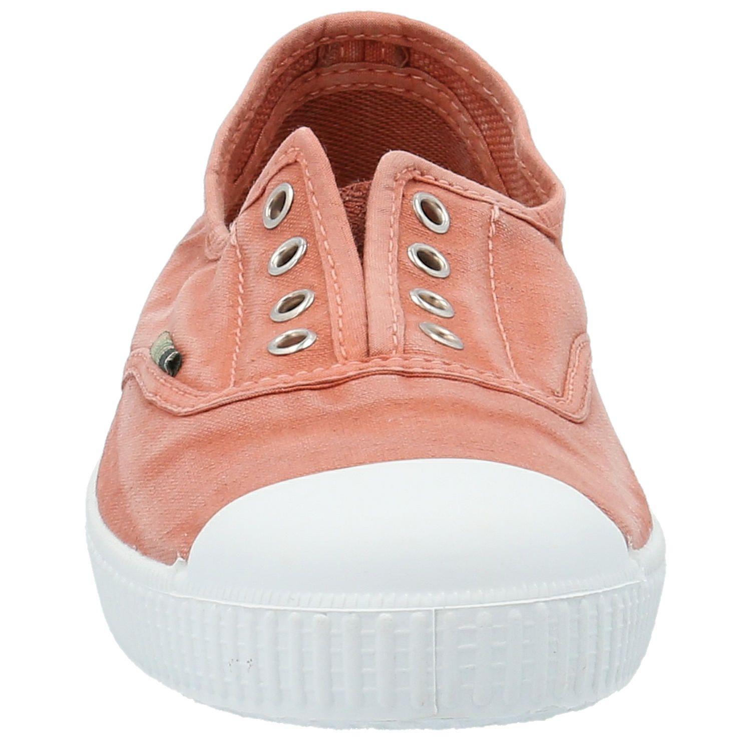 Zapatilla Algodón Orgánic Mujer Greece Naranja-3