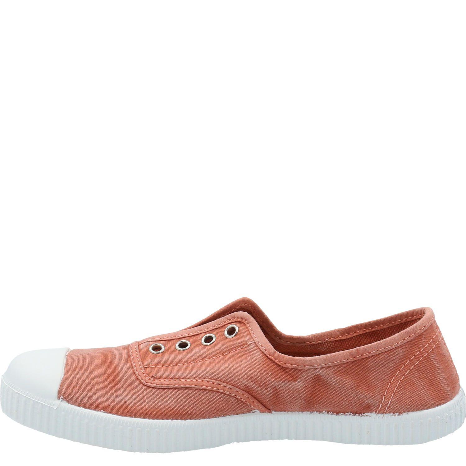 Zapatilla Algodón Orgánic Mujer Greece Naranja-5