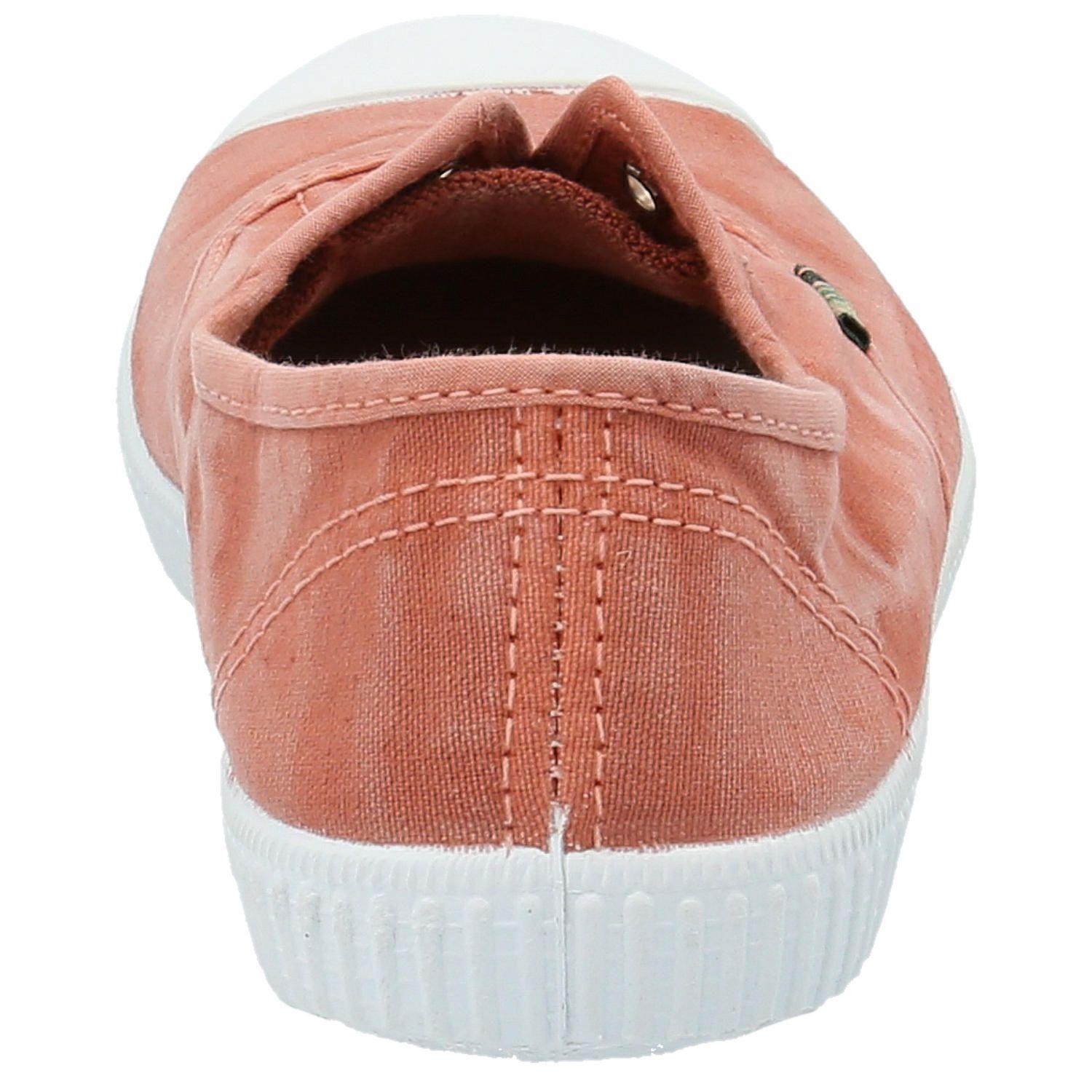 Zapatilla Algodón Orgánic Mujer Greece Naranja-6