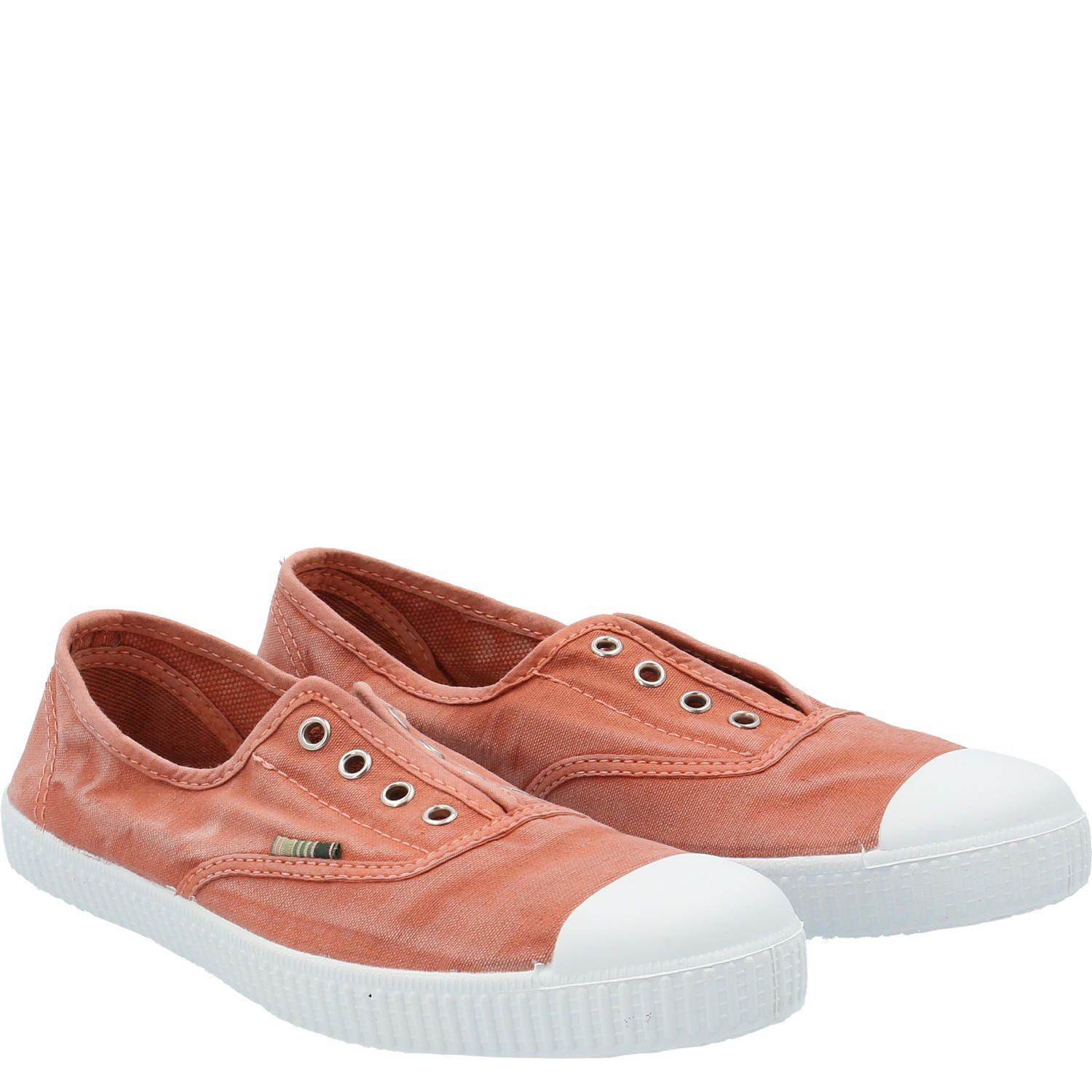 Zapatilla Algodón Orgánic Mujer Greece Naranja-7