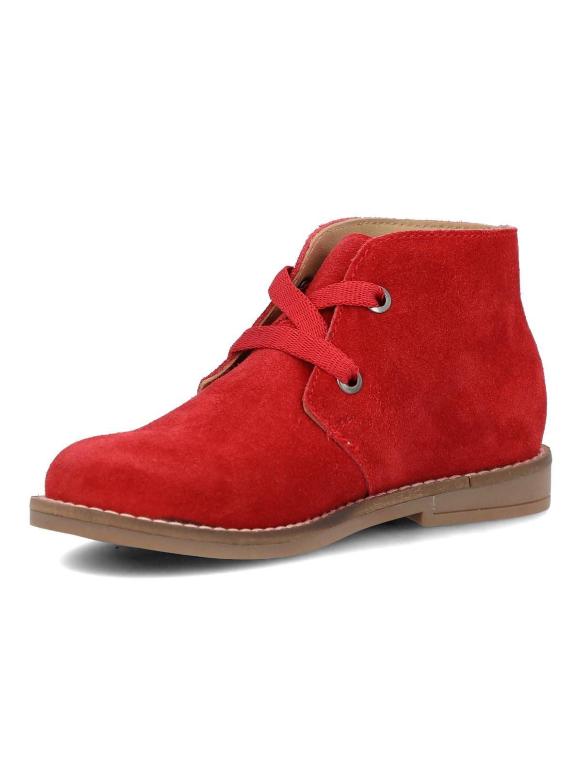 Botin Niña Rizo Rojo-5