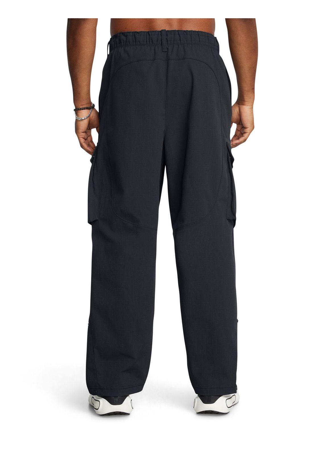 Pantalones cargo Unstoppable hombre Negro-4