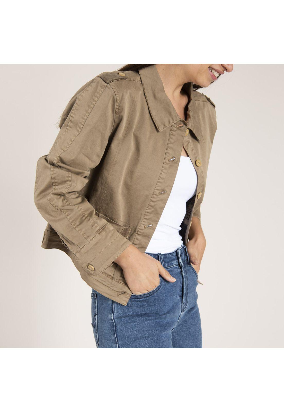 Chaqueta Algodón Roma Arena Mujer Rockford-1