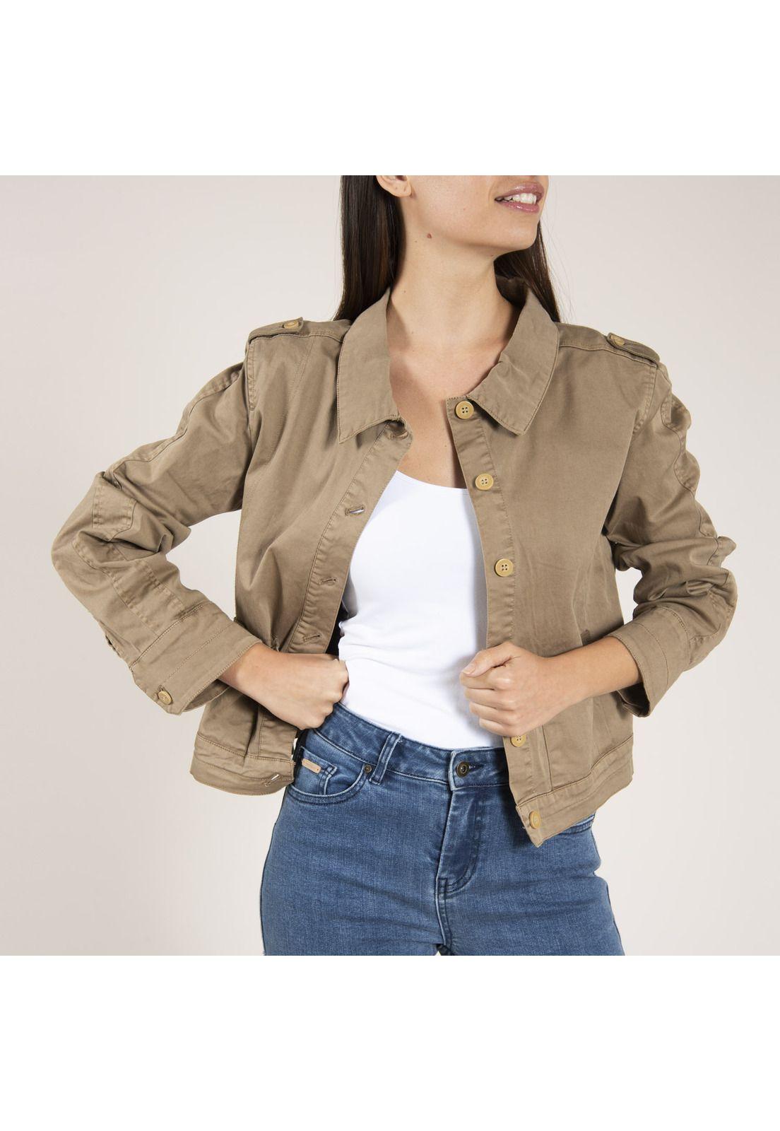 Chaqueta Algodón Roma Arena Mujer Rockford-2