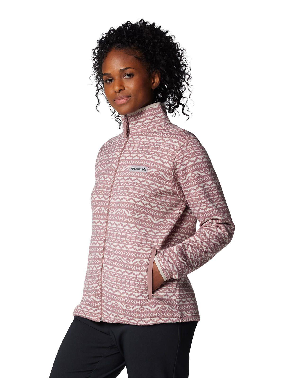 Polar Mujer Sweater Weather Full Zip Morado-1
