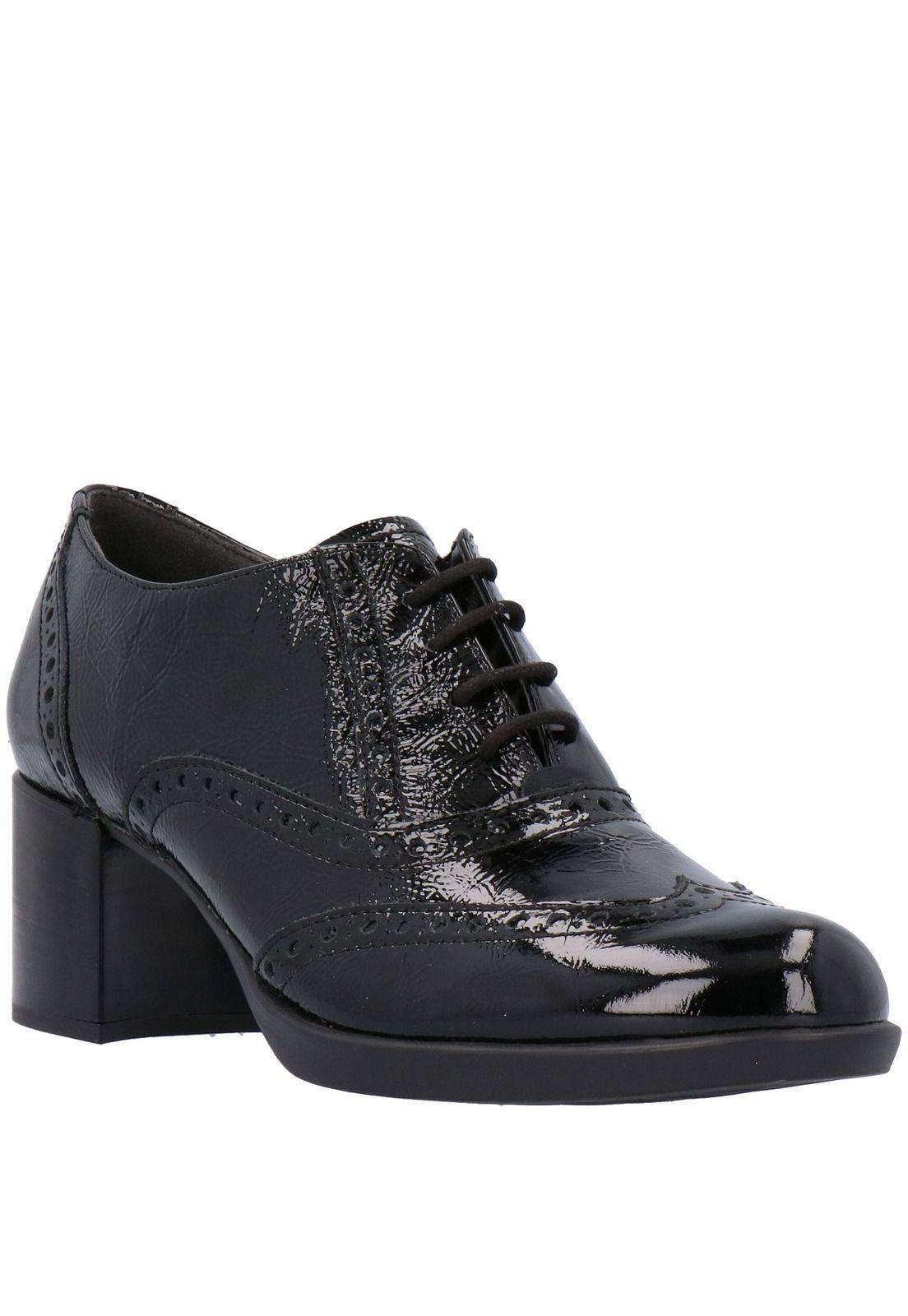 Zapato Mujer Cuero Stay With Me Negro-0