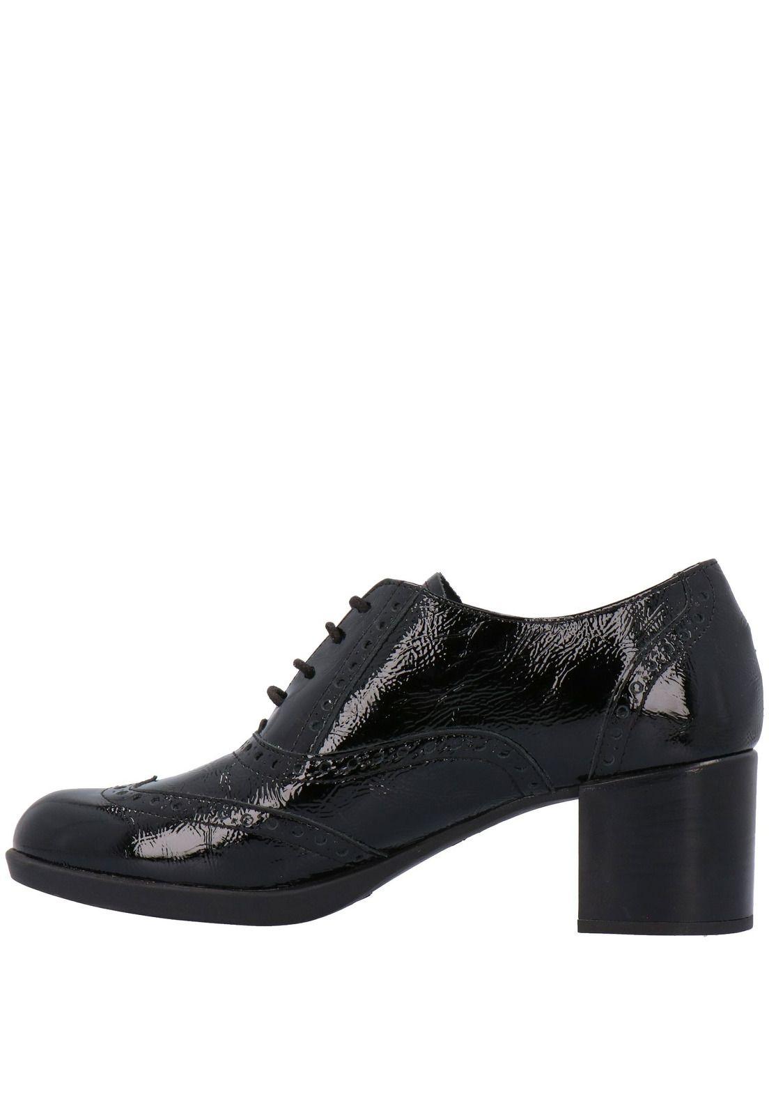 Zapato Mujer Cuero Stay With Me Negro-4