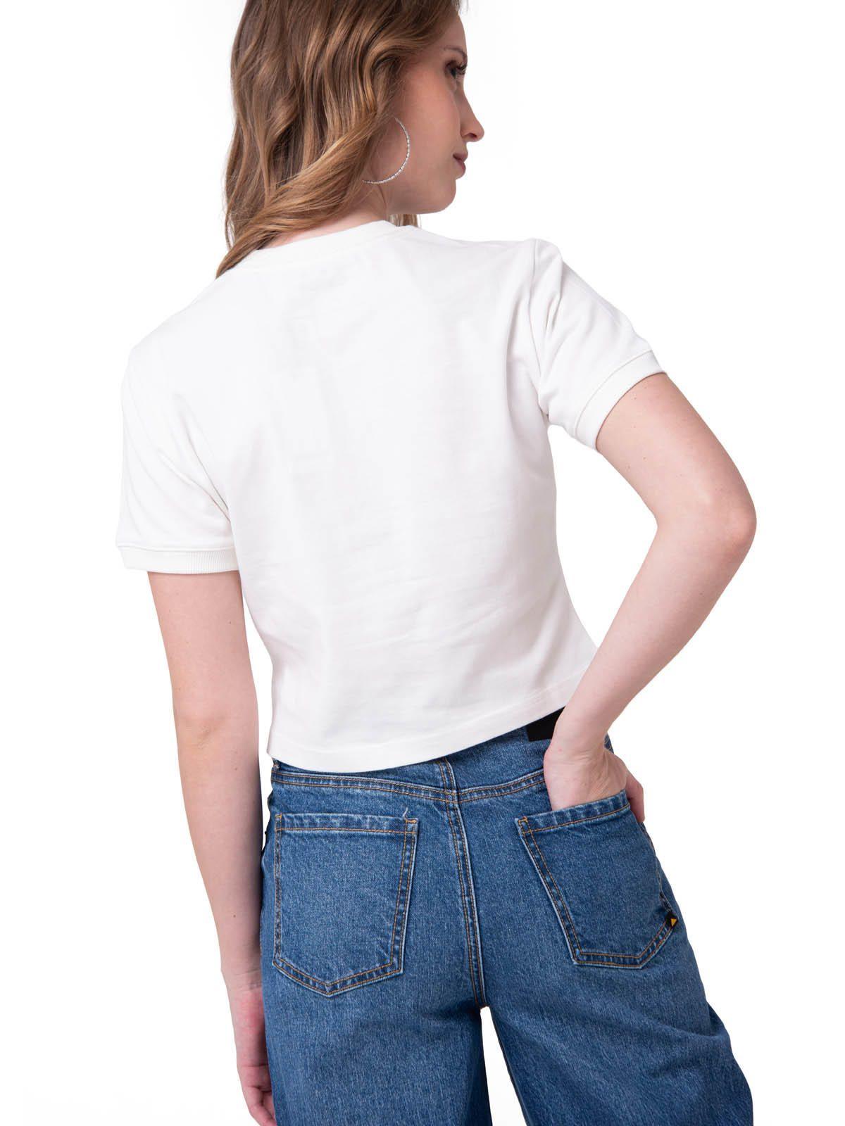 Polera MC Mujer Caterpillar Smiley C Blanco-1