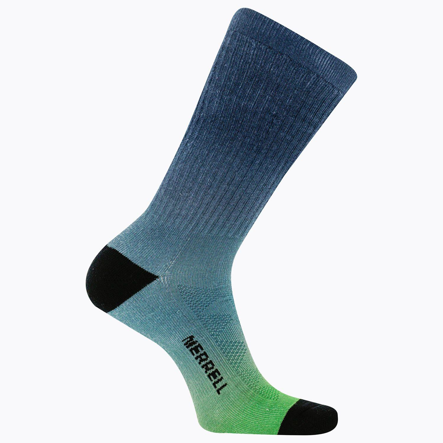 Calcetín Unisex Moab Hiking Crew Azul-0