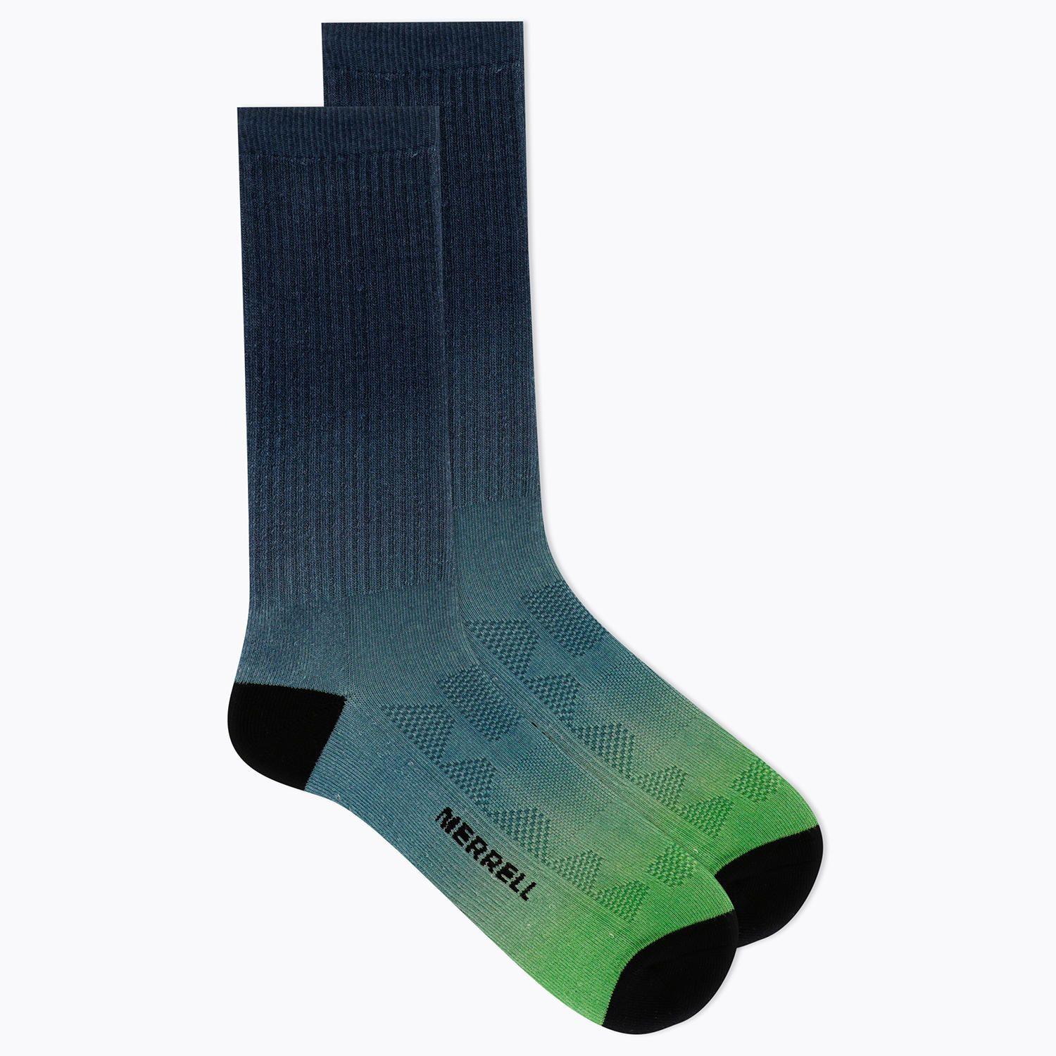 Calcetín Unisex Moab Hiking Crew Azul-1