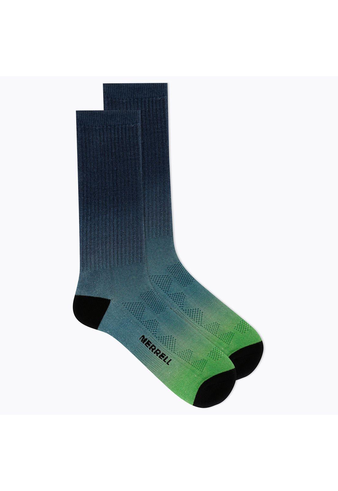 Calcetín Unisex Moab Hiking Crew Azul-1