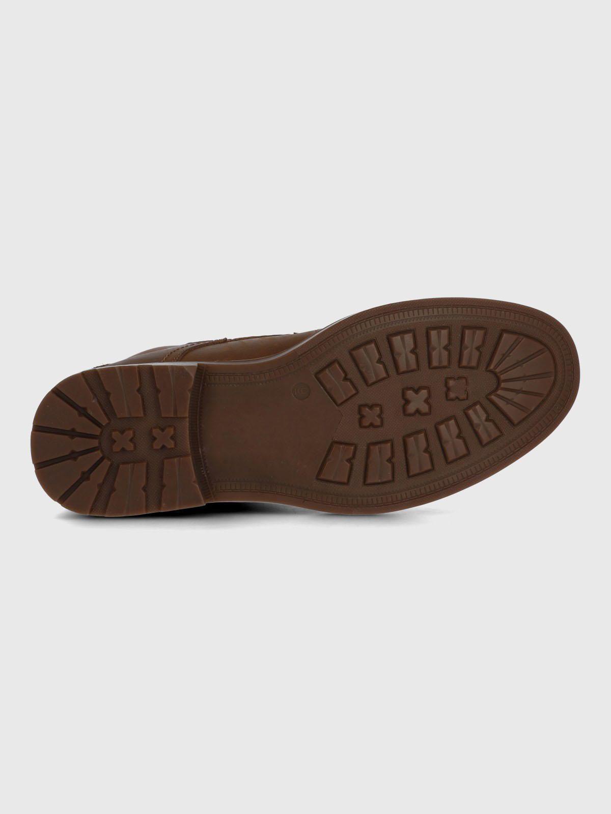 Botin Cuero Quero Café Hombre-7
