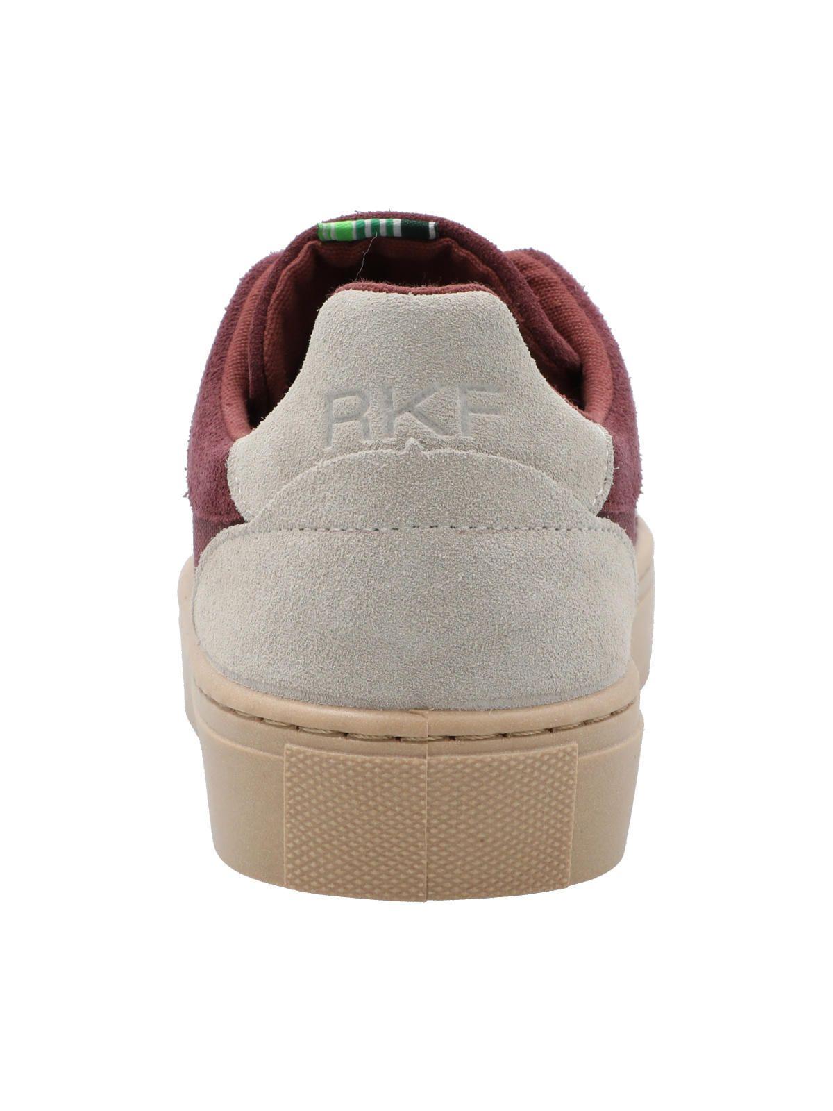 Zapatilla Cuero Mujer Tifón Rojo-6