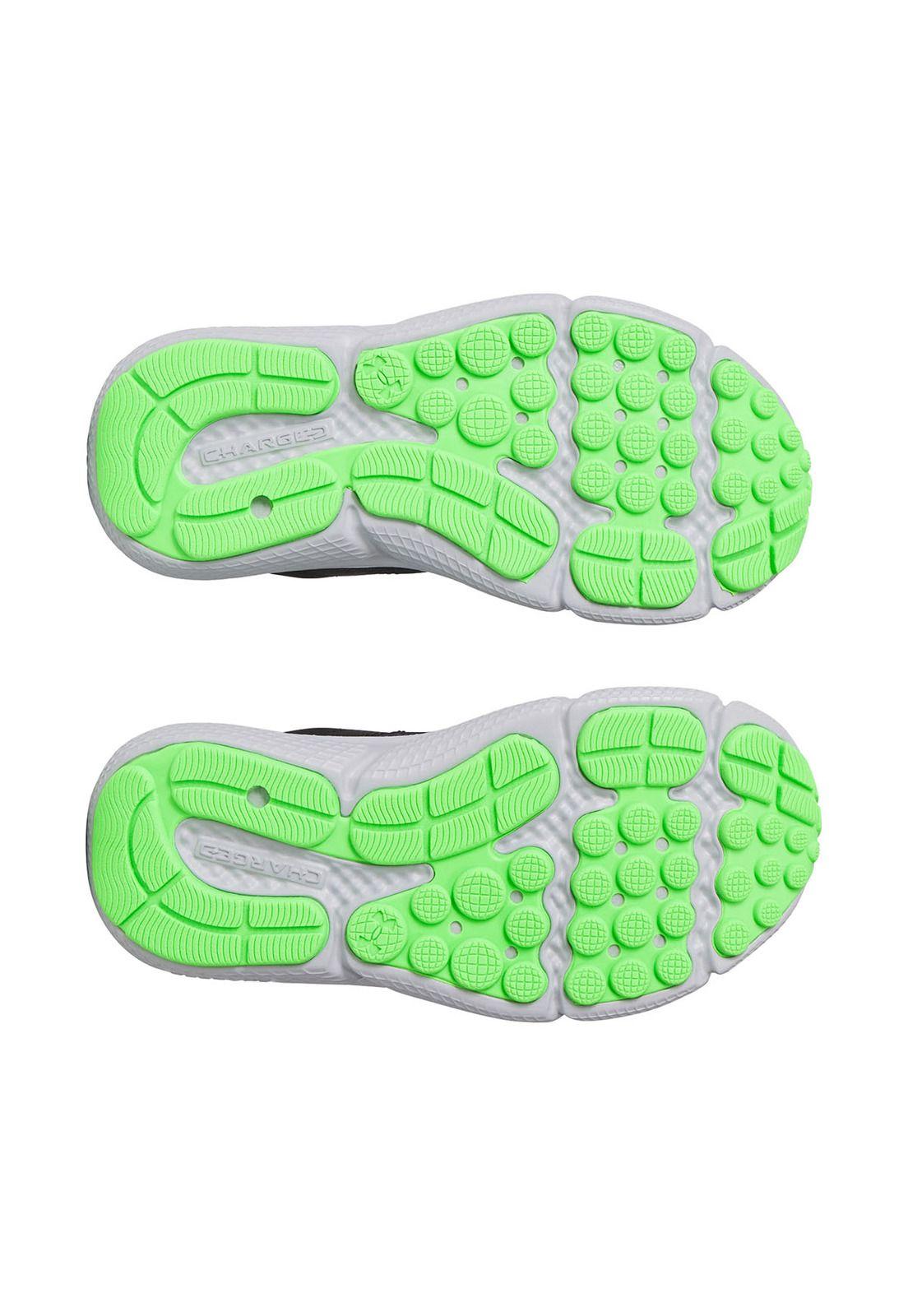 Zapatillas run Assert 10 ac niños negro-3