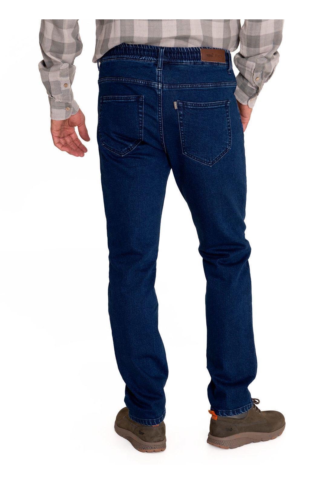 Jeans Natural Flex Hombre Lisboa Azul-6